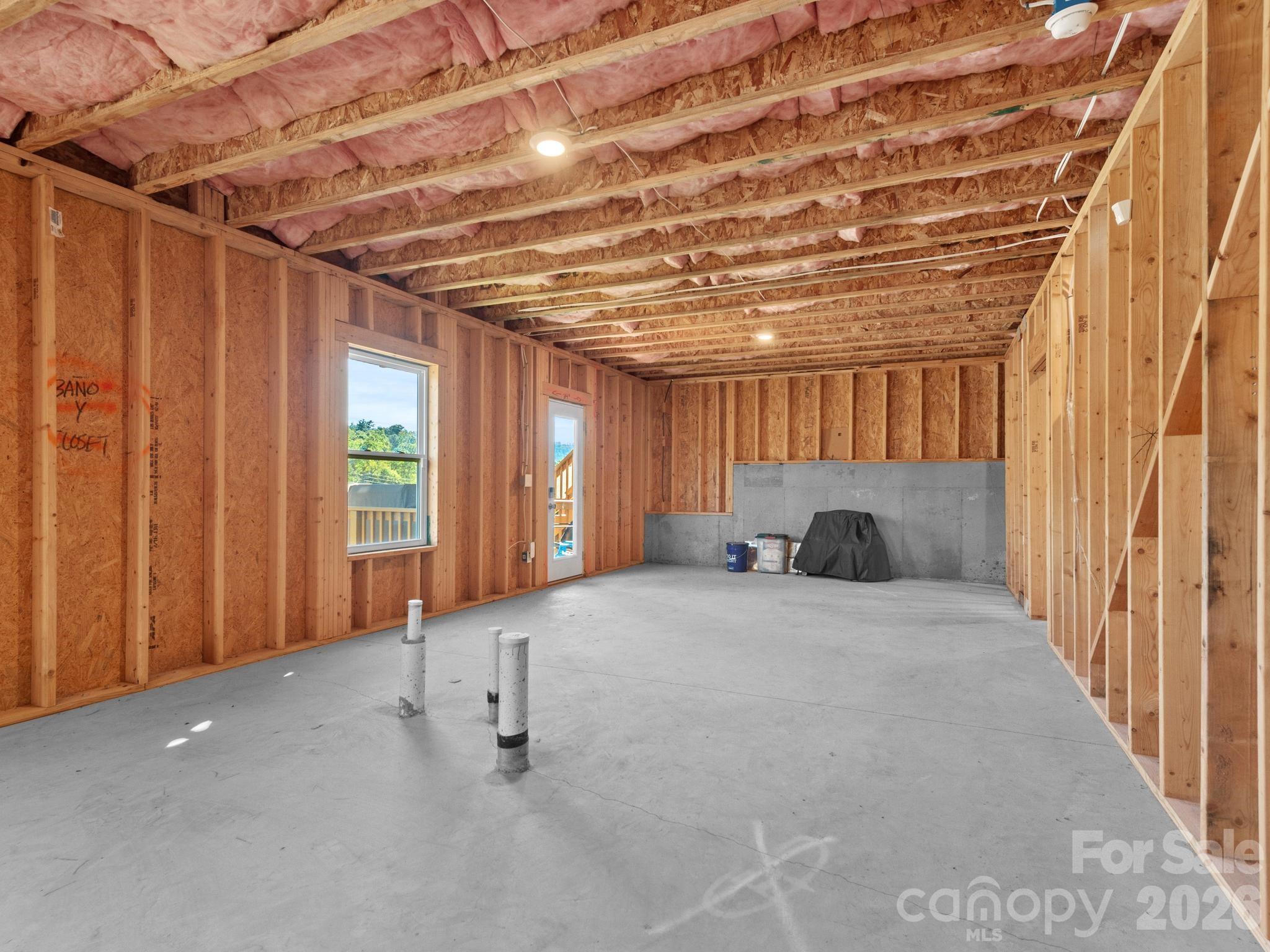 Roughed-in for another BA - 166 Amblers Knoll Road, Weaverville
