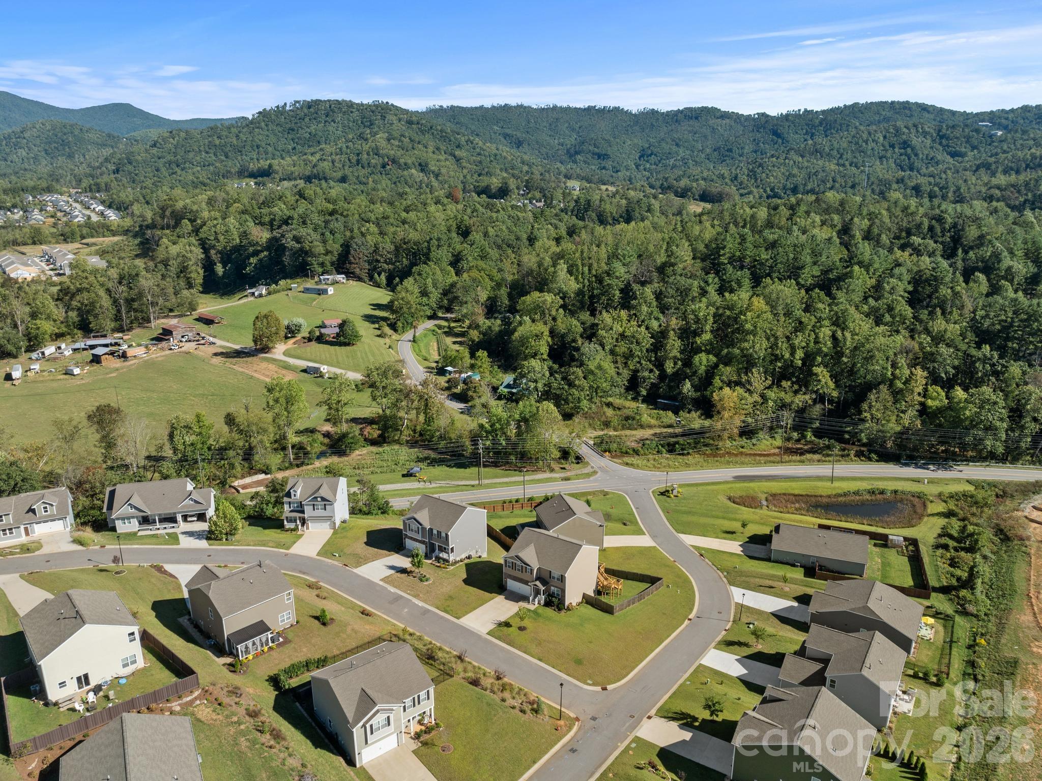 Single Family Residence at 166 Amblers Knoll Road, Weaverville, photo 44 of 45