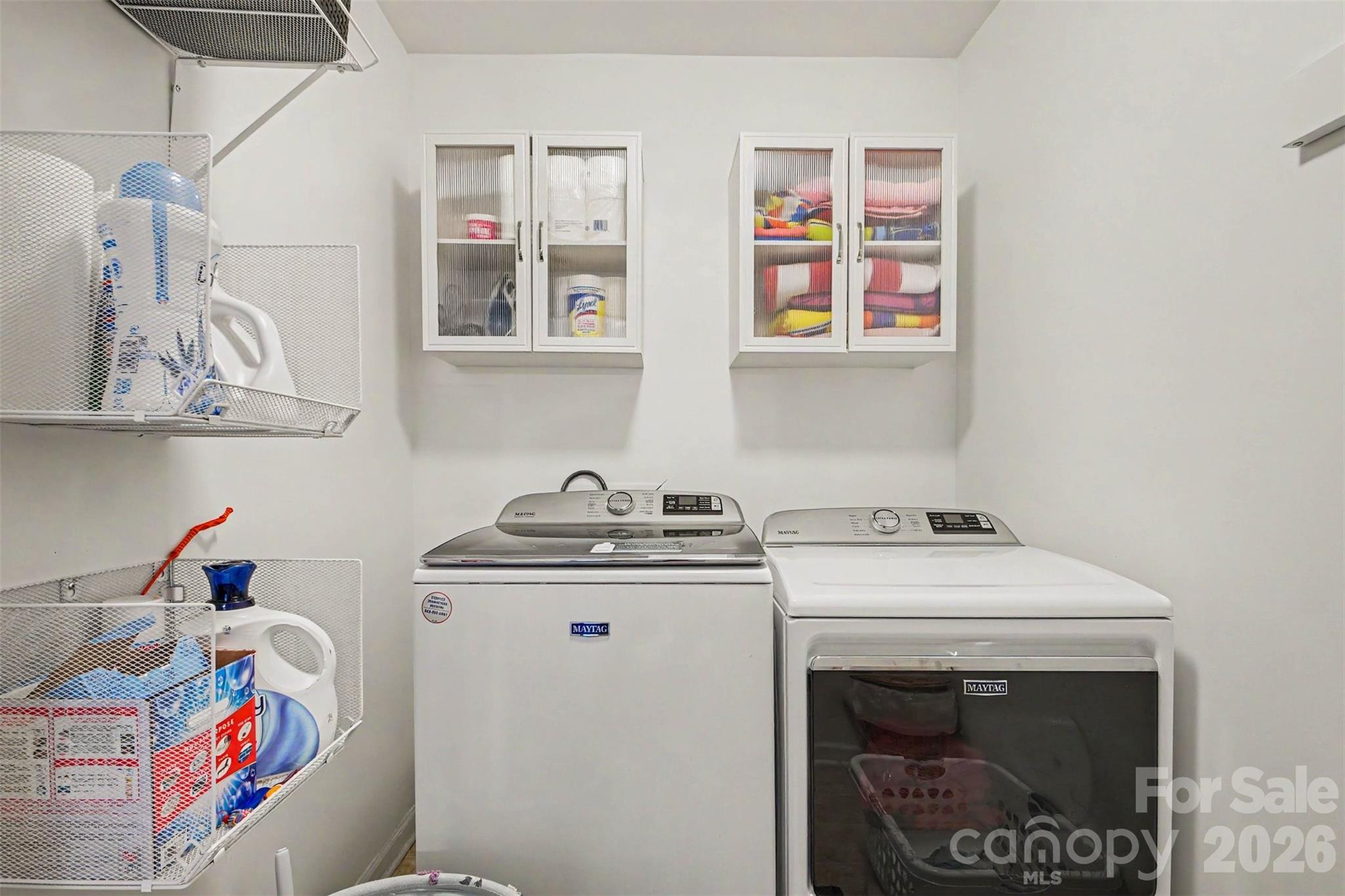 Upstairs laundry room - 3324 Brackhill Street, Davidson