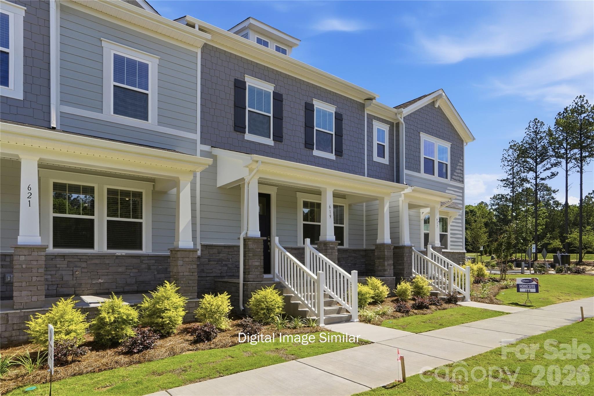 Photos shown are of a staged model home and are for illustrative purposes only. Floor plan is the same; however, finishes, colors, features, fixtures, furnishings, and design selections may vary from the actual home. - 621 Markfield Street, Rock Hill