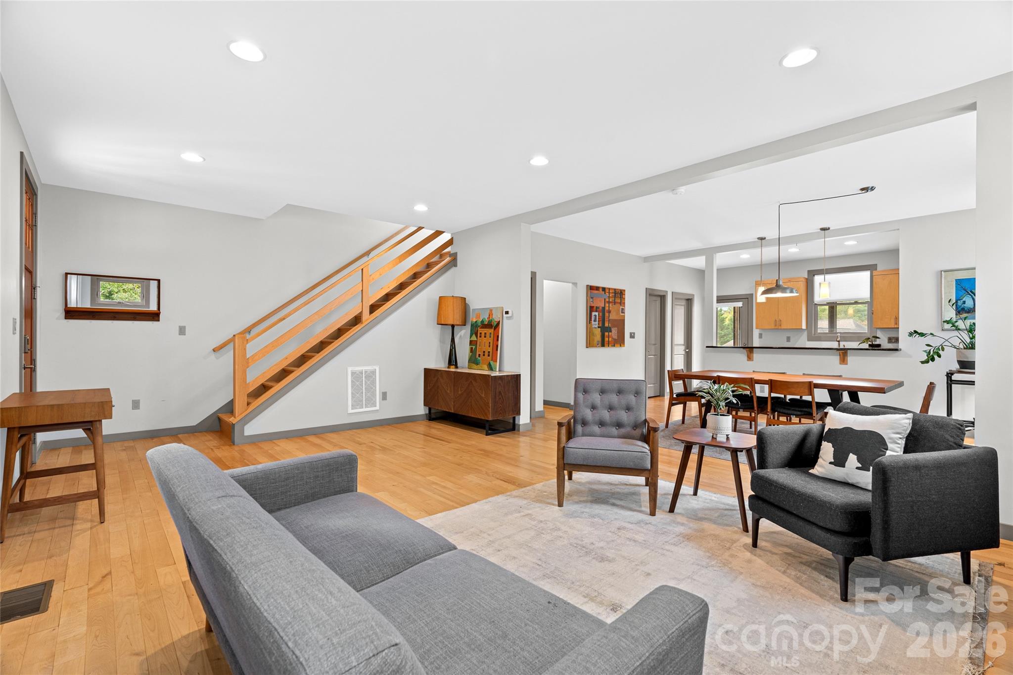 Large Open Living - 408 Old Haw Creek Road, Asheville