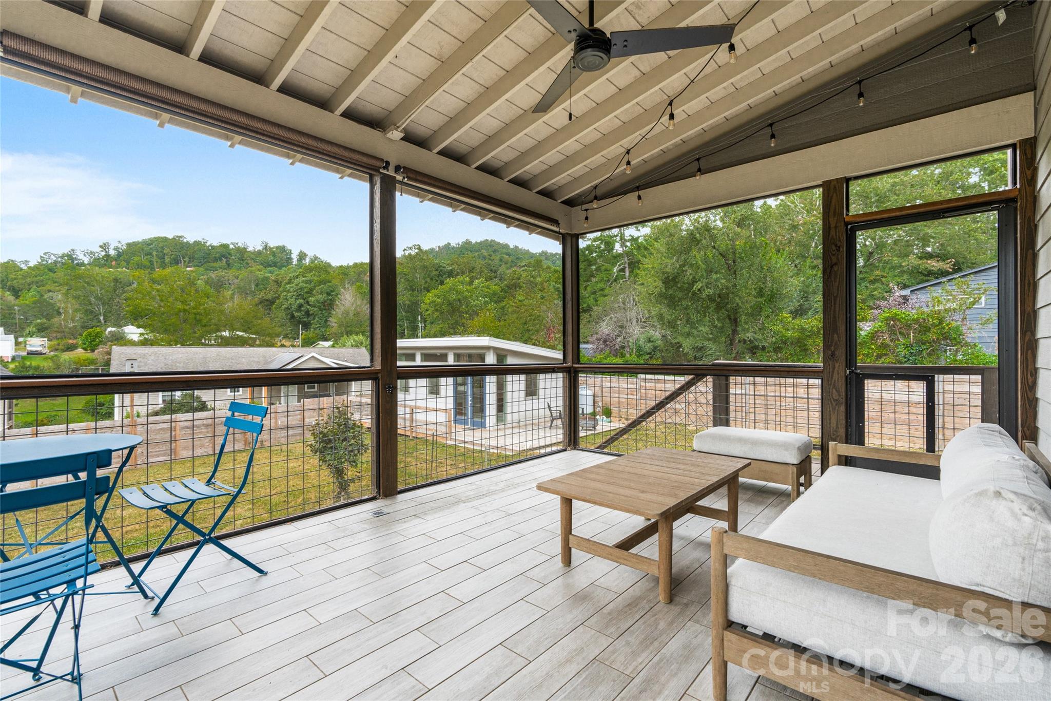 Screened Porch - 408 Old Haw Creek Road, Asheville