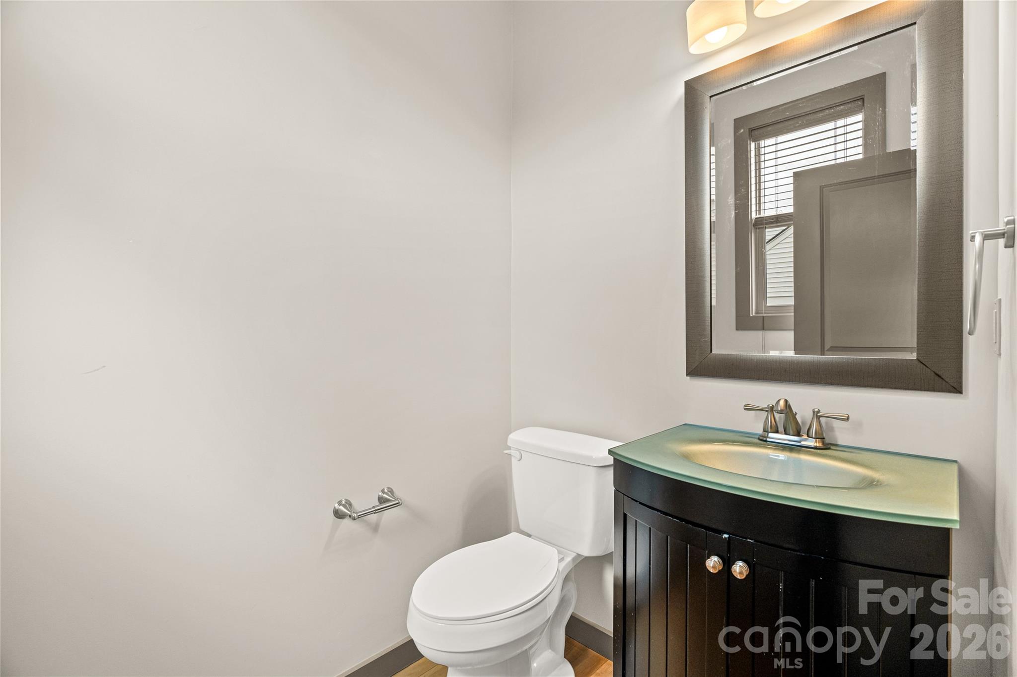 Main Level Powder Room - 408 Old Haw Creek Road, Asheville