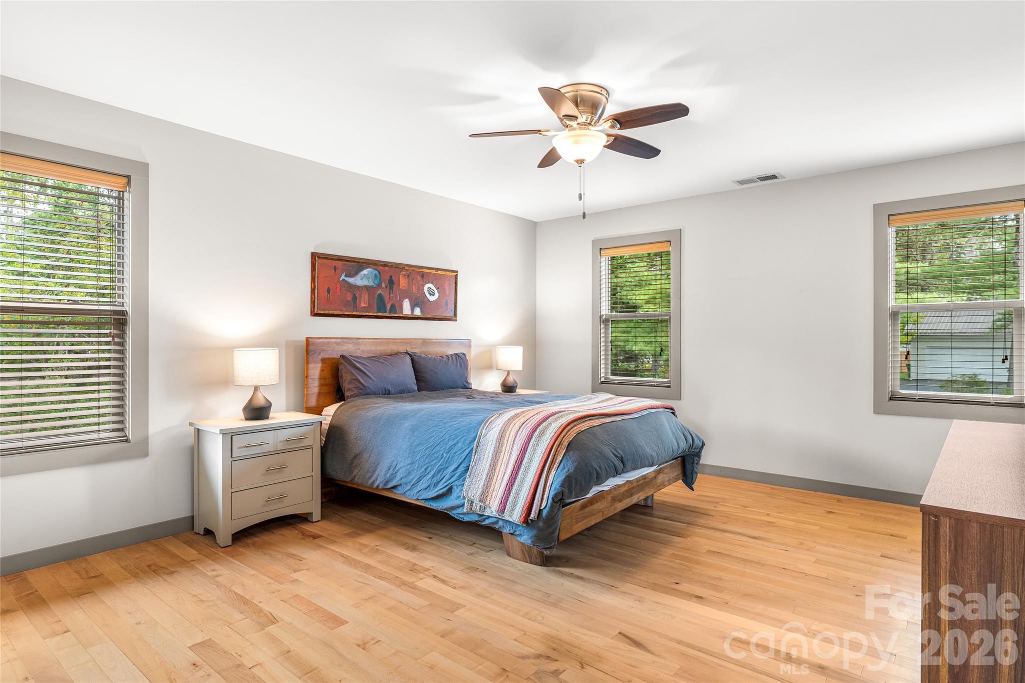 Primary Bedroom - 408 Old Haw Creek Road, Asheville