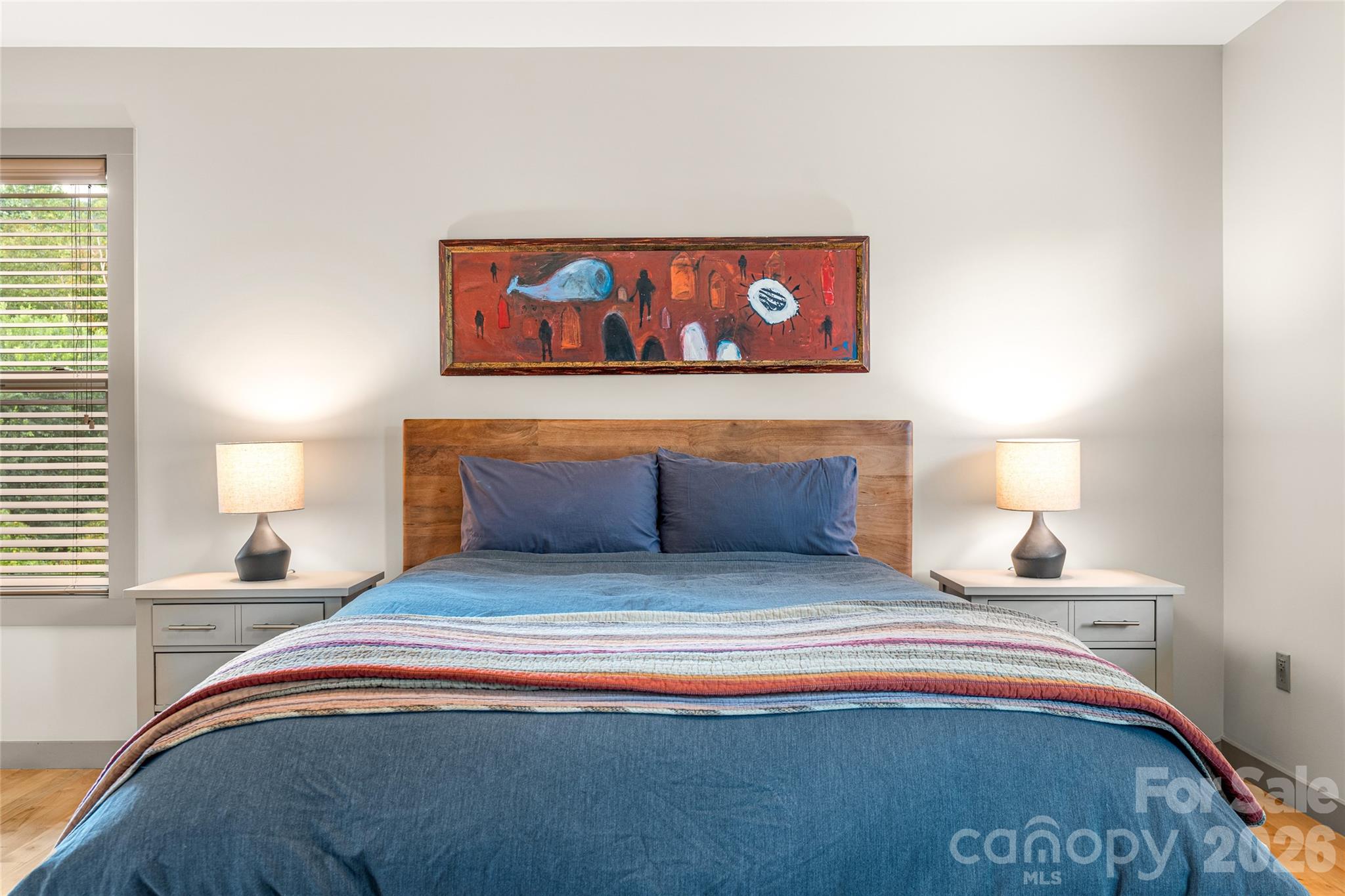 Primary Bedroom - 408 Old Haw Creek Road, Asheville