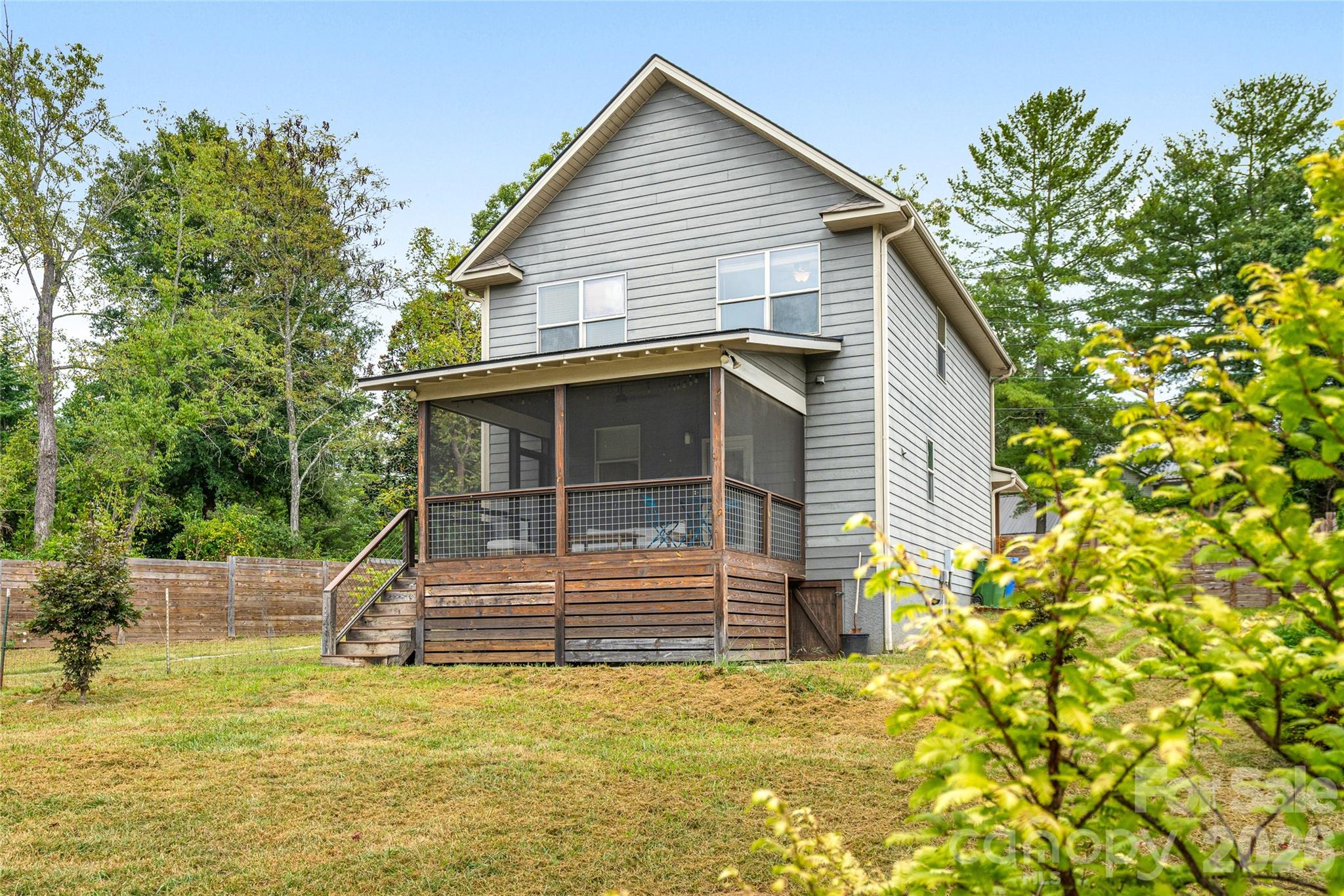 Back of Home - 408 Old Haw Creek Road, Asheville
