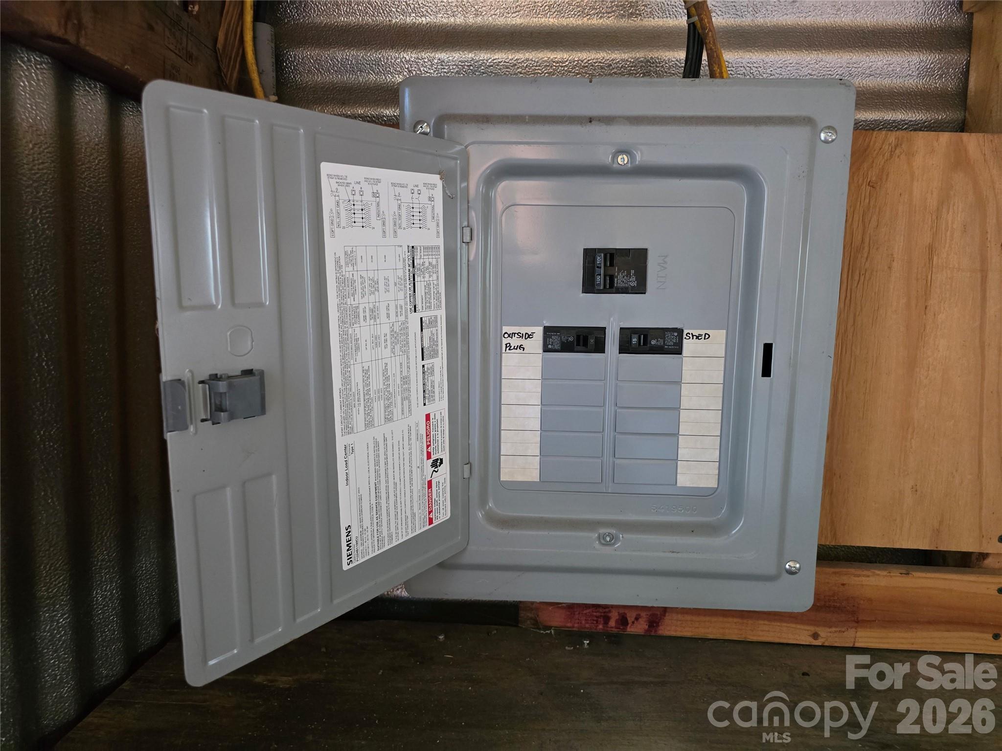 Power box in outbuilding - 660 Childers Road, Cleveland