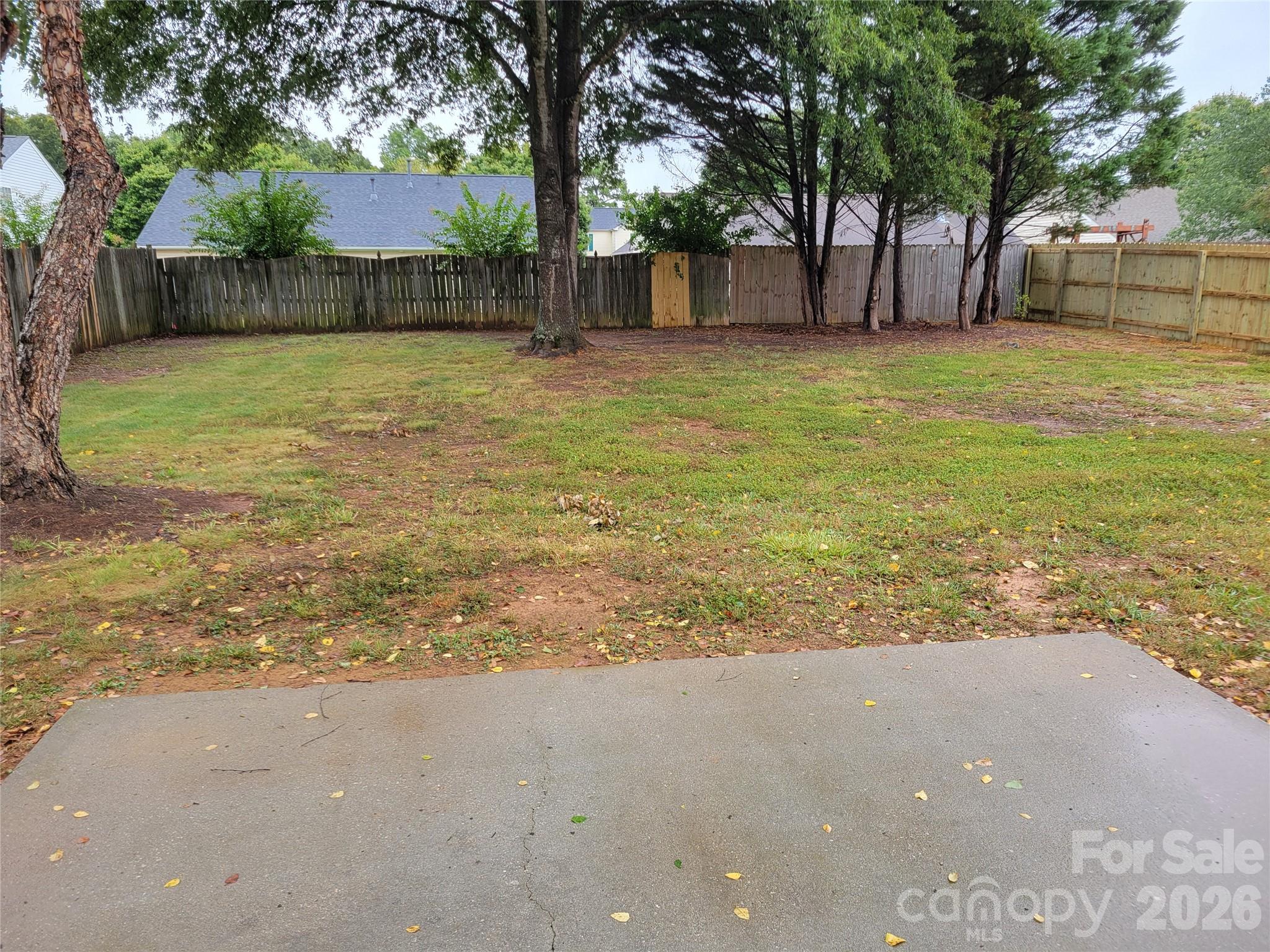 Backyard - 3314 Arbor Pointe Drive, Indian Trail