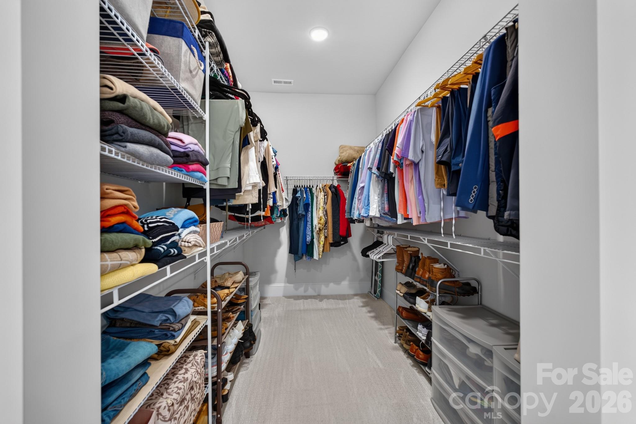 Primary Closet - 1018 Lowland Way, Waxhaw