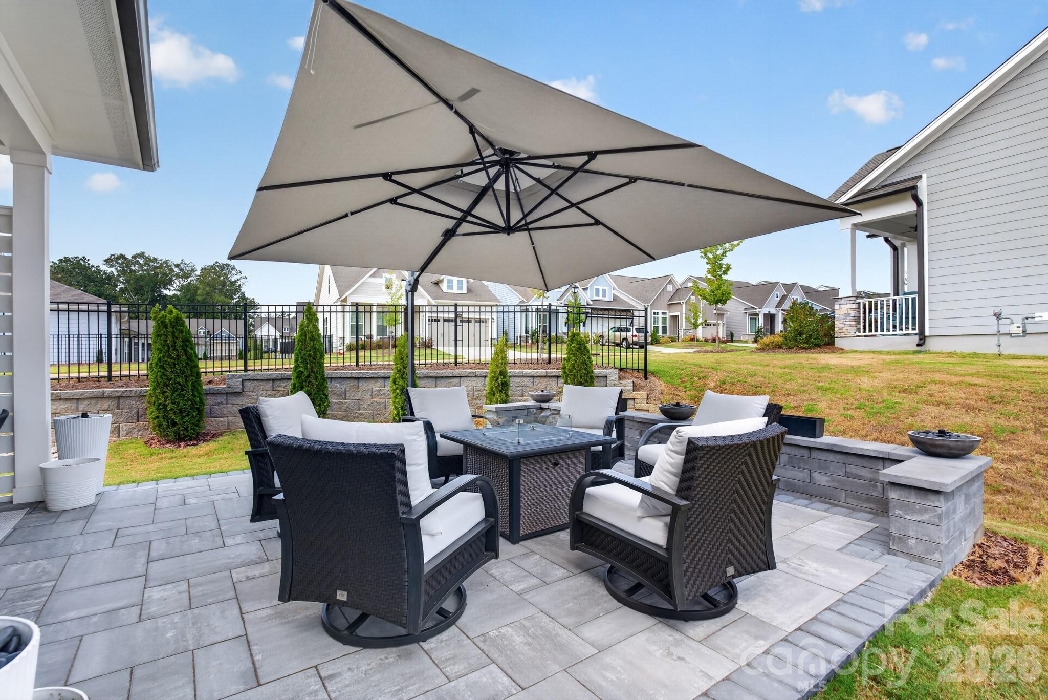 Rear Covered Patio - 1018 Lowland Way, Waxhaw
