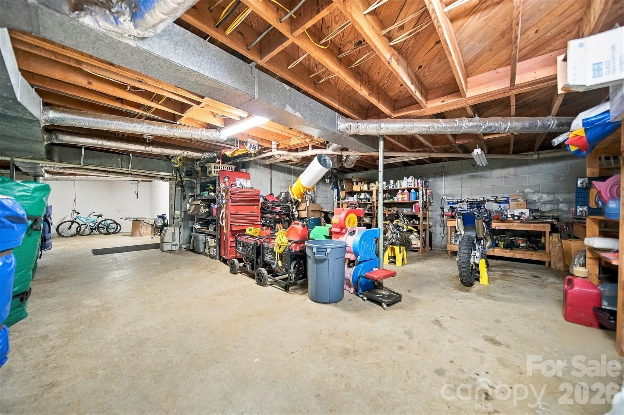 Large dry basement - 2094 South Fork Drive, Morganton
