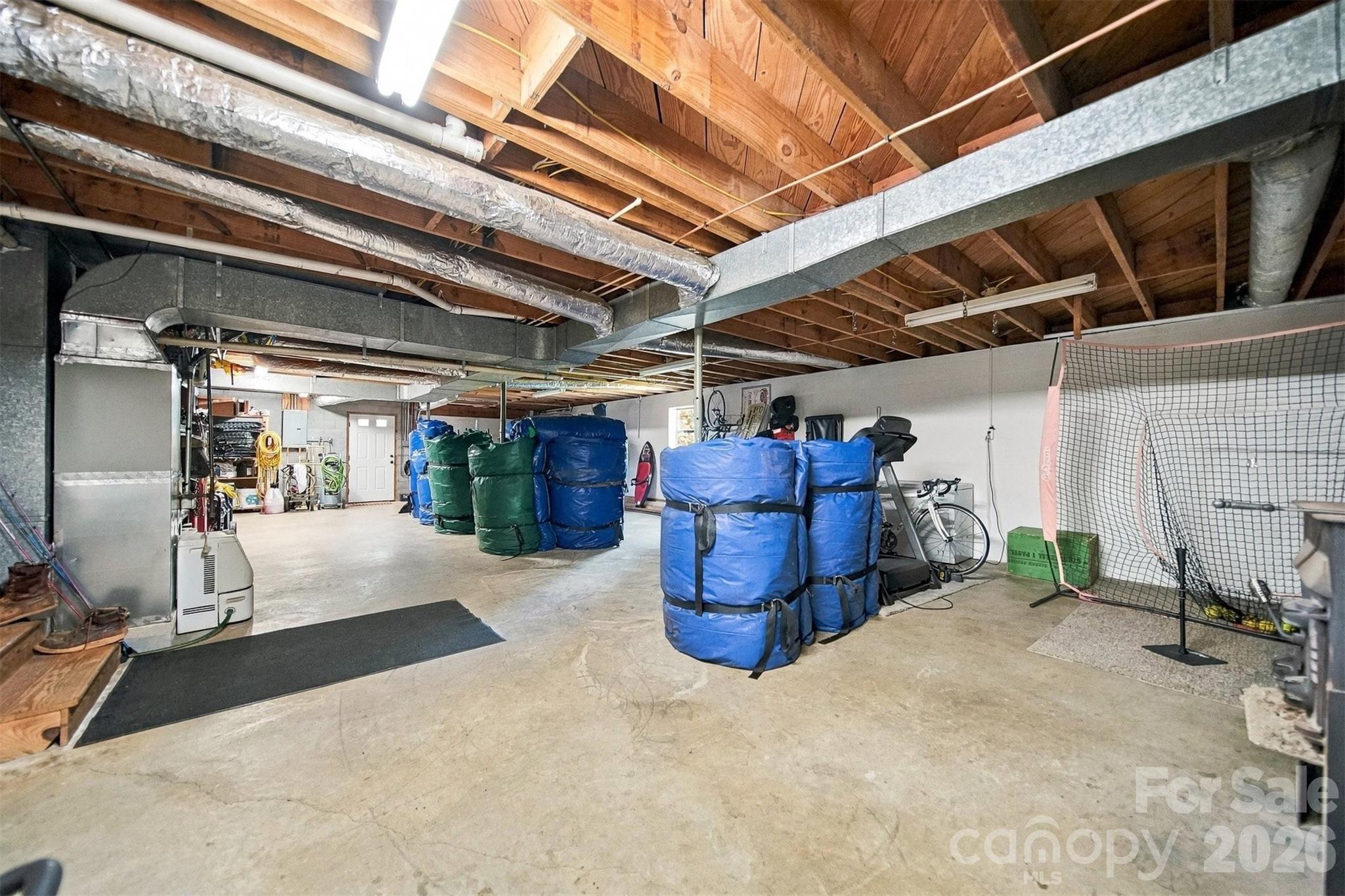 Large dry basement - 2094 South Fork Drive, Morganton