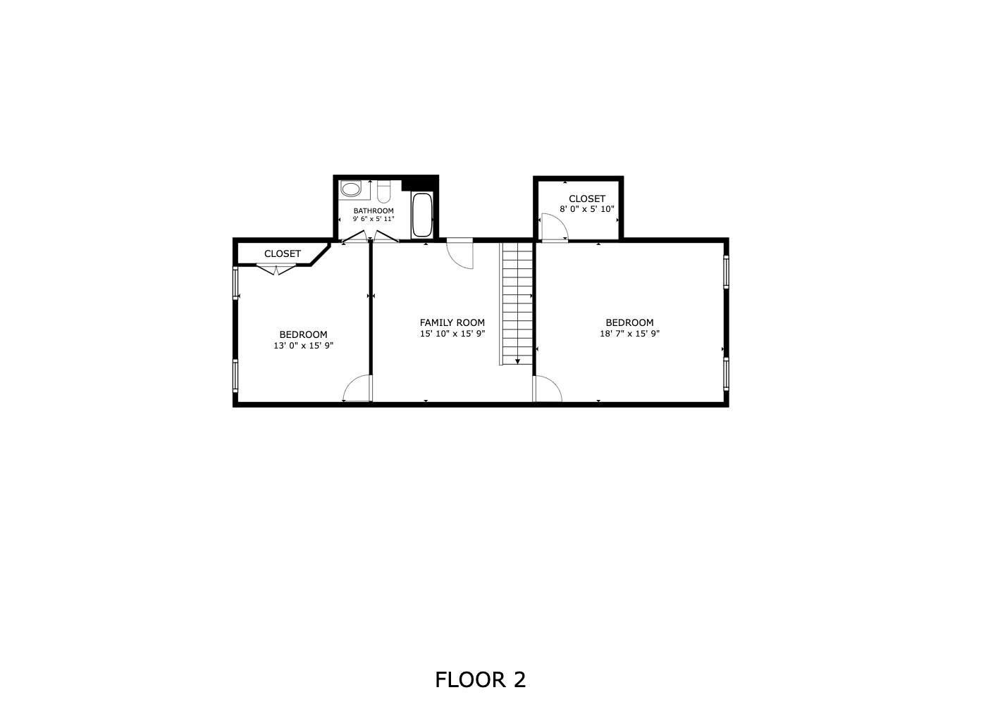 Upper Level Floor Plan - 3467 Calico Branch Road, Indian Land