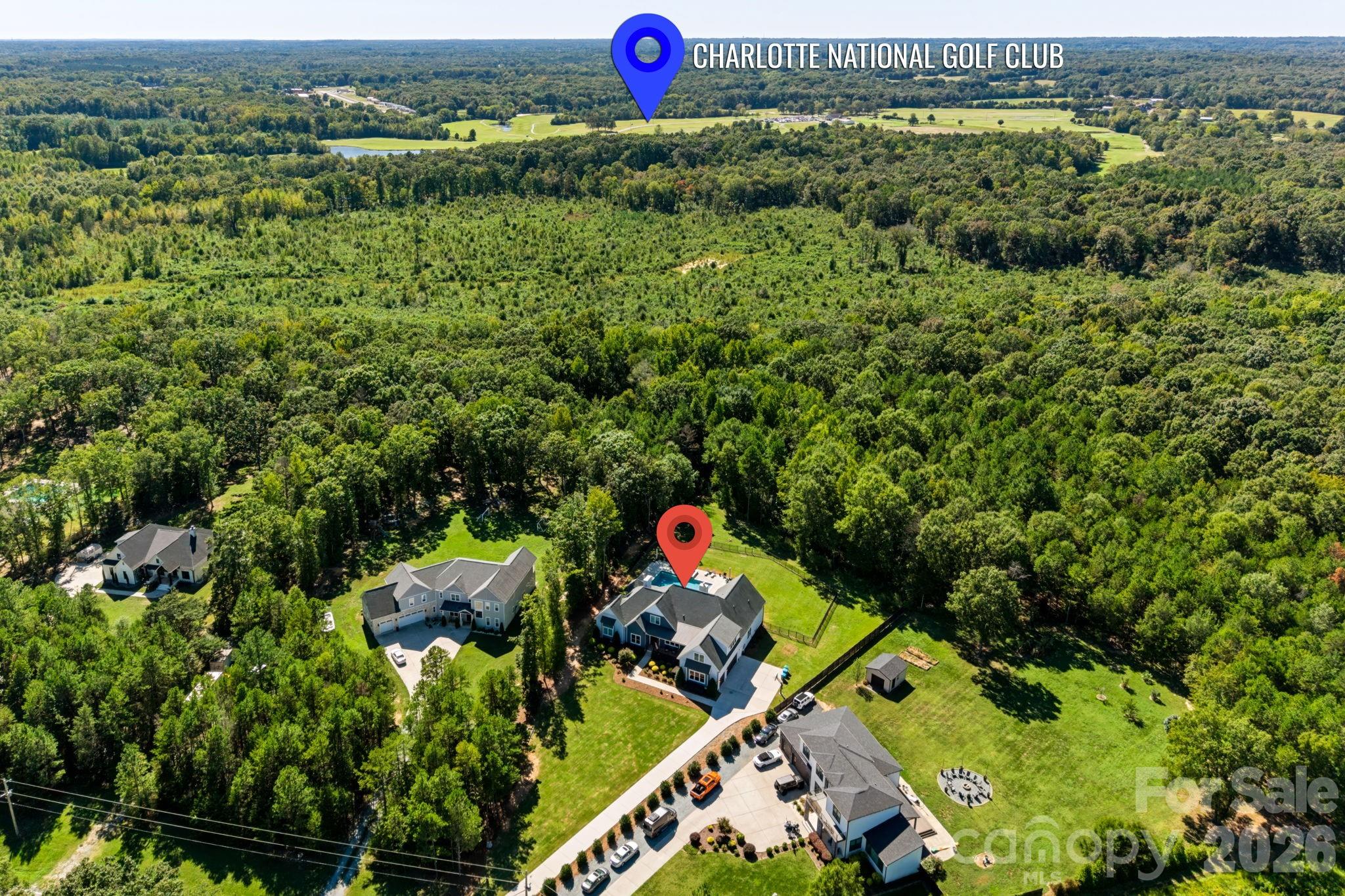 Aerial - 7001 W Duncan Road, Indian Trail