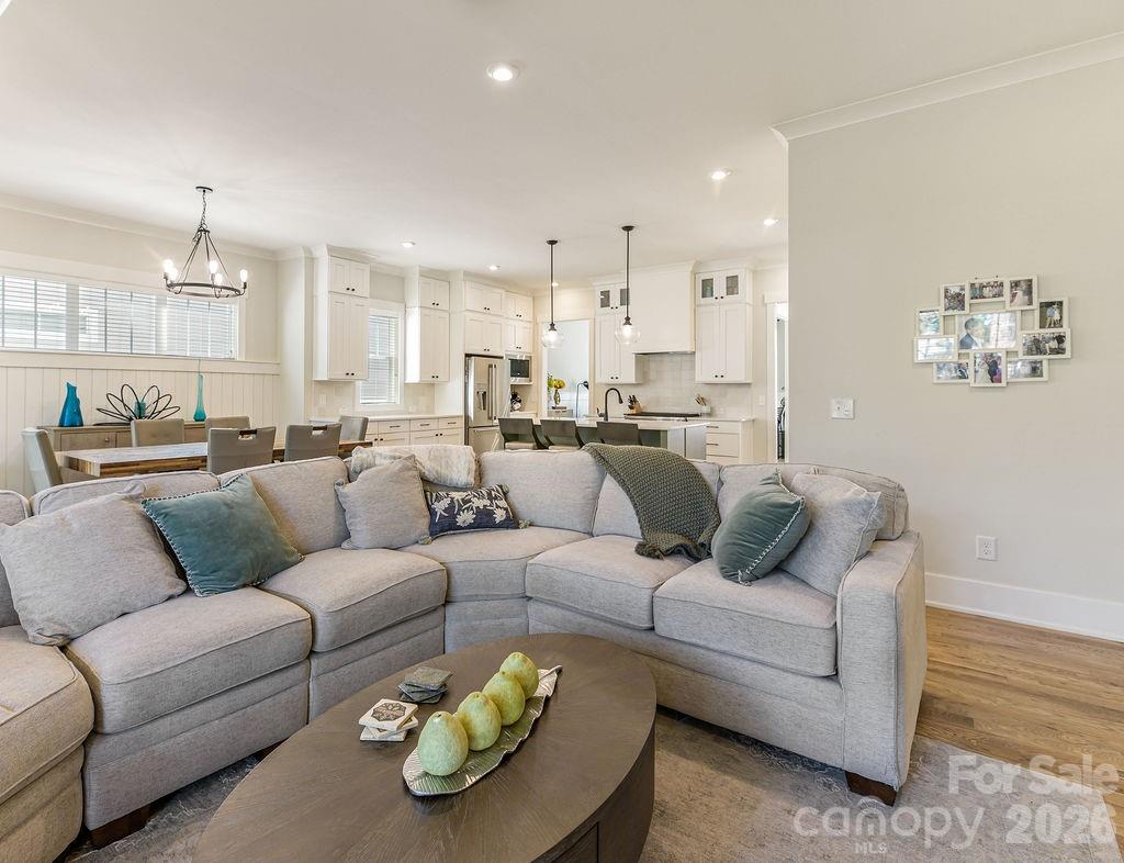 Gas fireplace in Great Room - 16 Bally Bunion Lane, Pinehurst