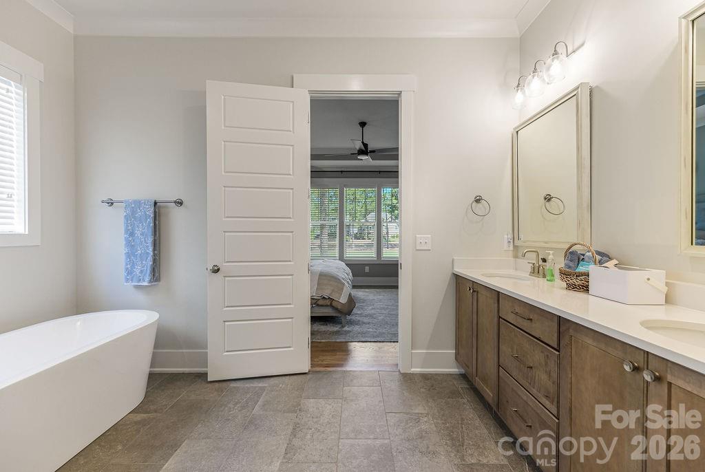 Primary bath with soaking Tub - 16 Bally Bunion Lane, Pinehurst
