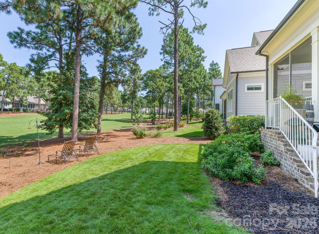 Back Yard on 18th hole of Golf Course - 16 Bally Bunion Lane, Pinehurst