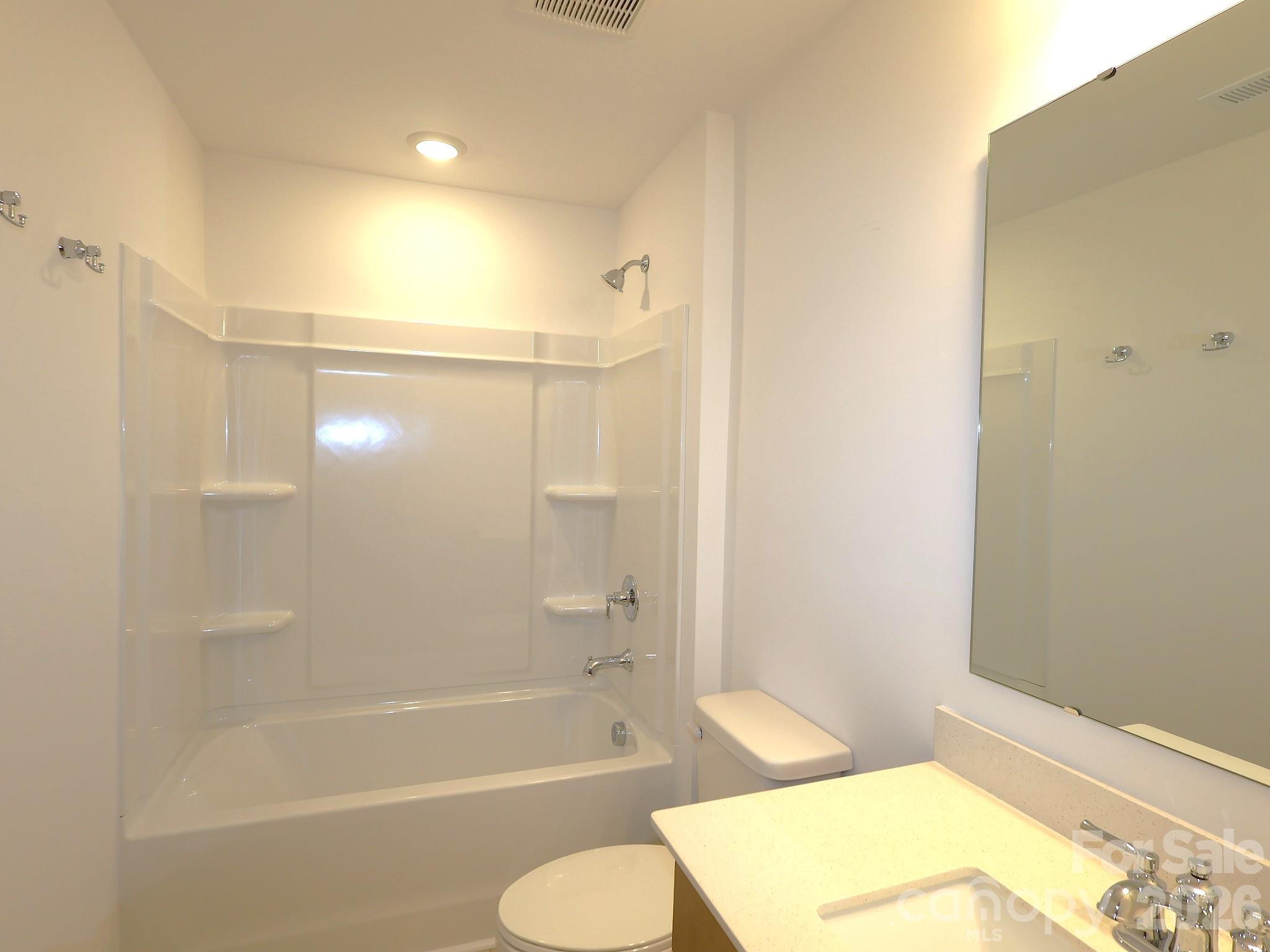 Secondary bathroom - 2707 Yeager Drive NW, Concord