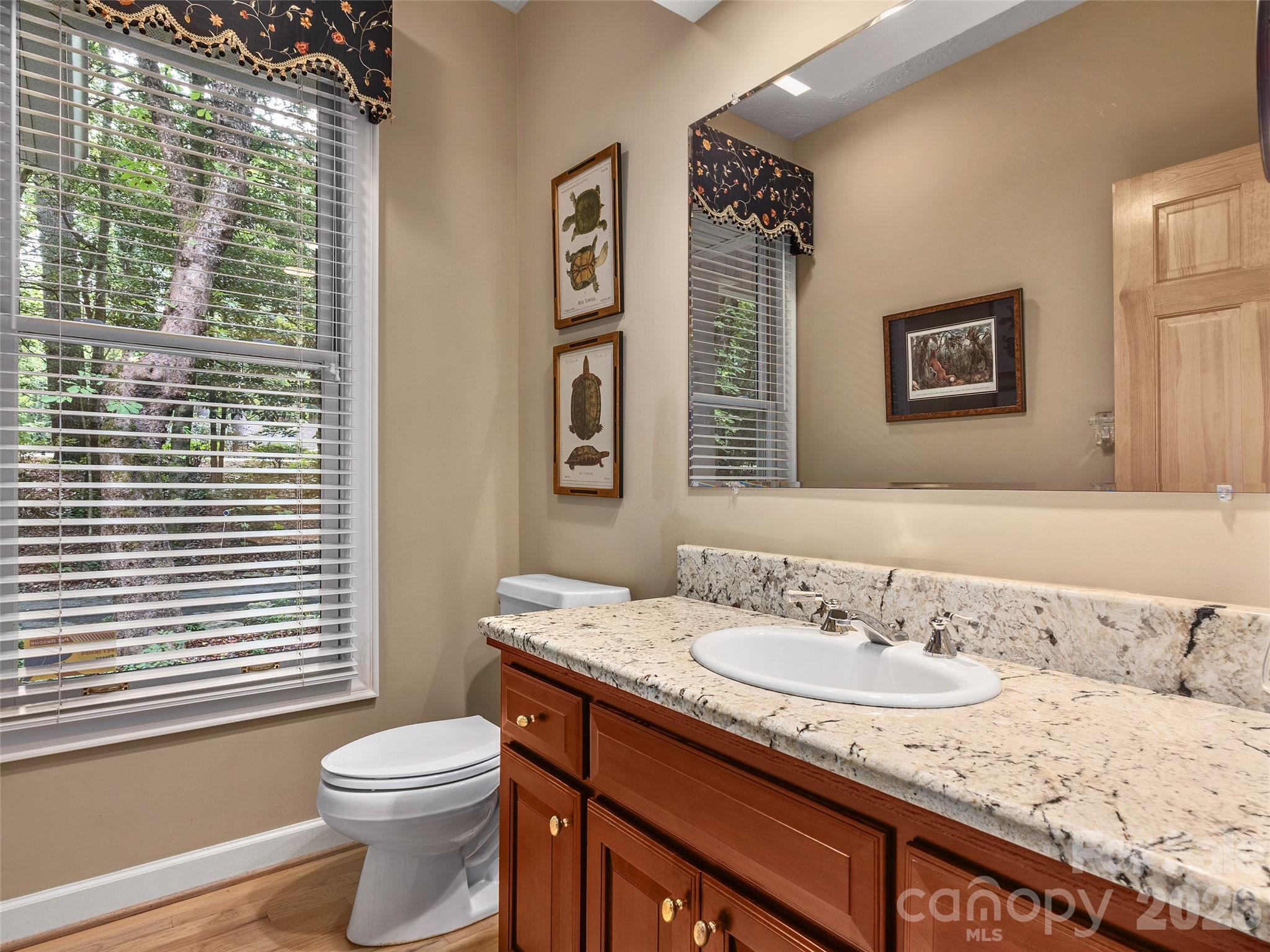 Half Bath Upstairs - 2509 Little River Road, Hendersonville