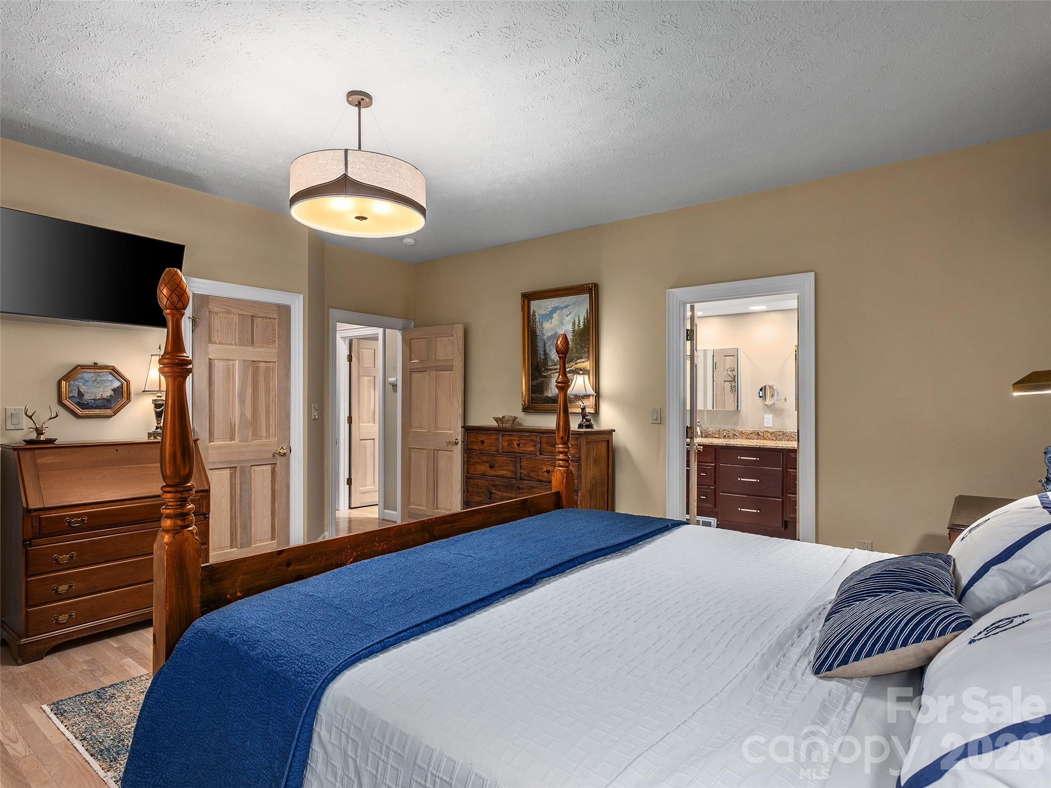 Primary Bedroom - 2509 Little River Road, Hendersonville