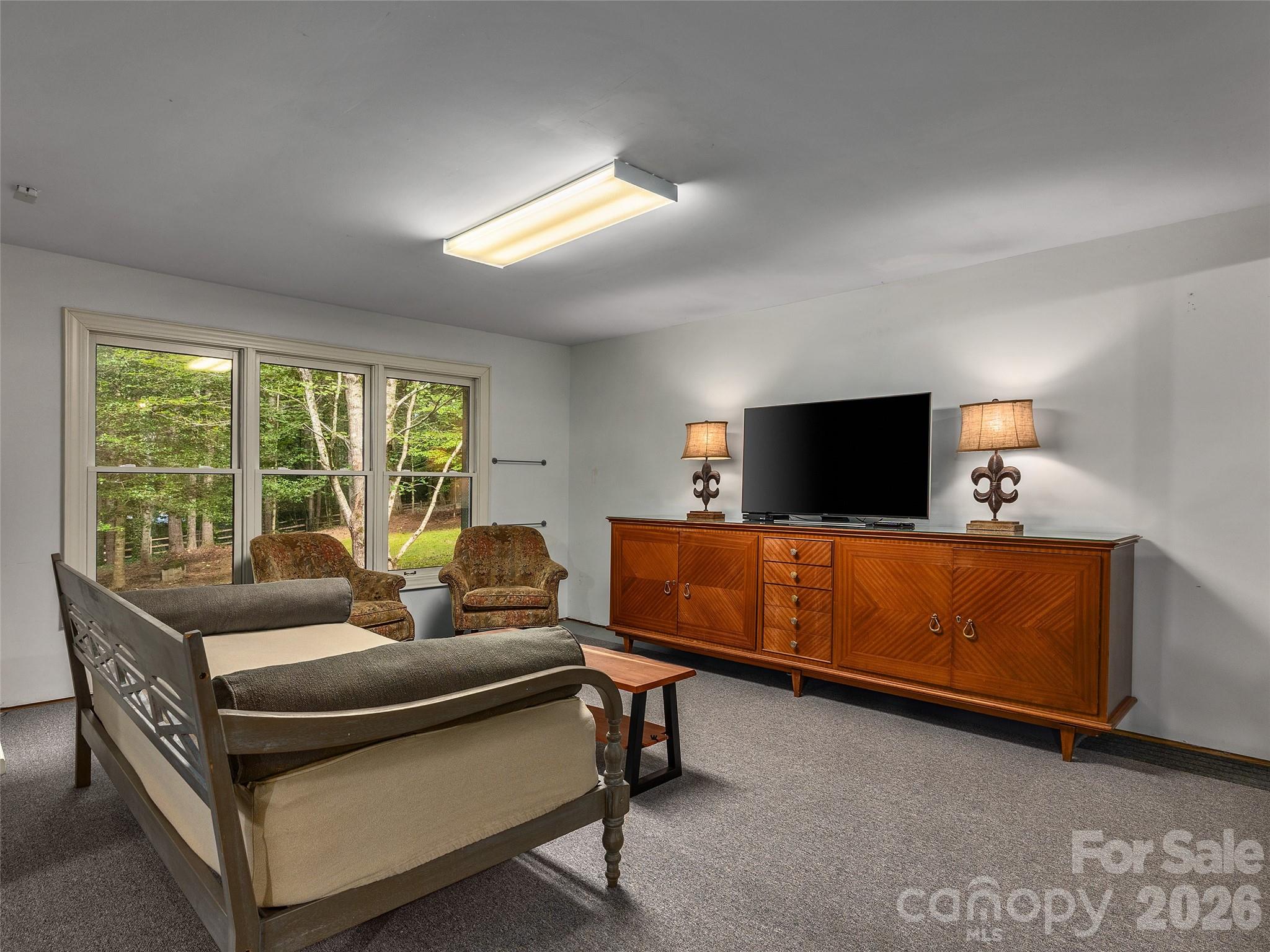 Basement Area - Heated and Cooled - 2509 Little River Road, Hendersonville