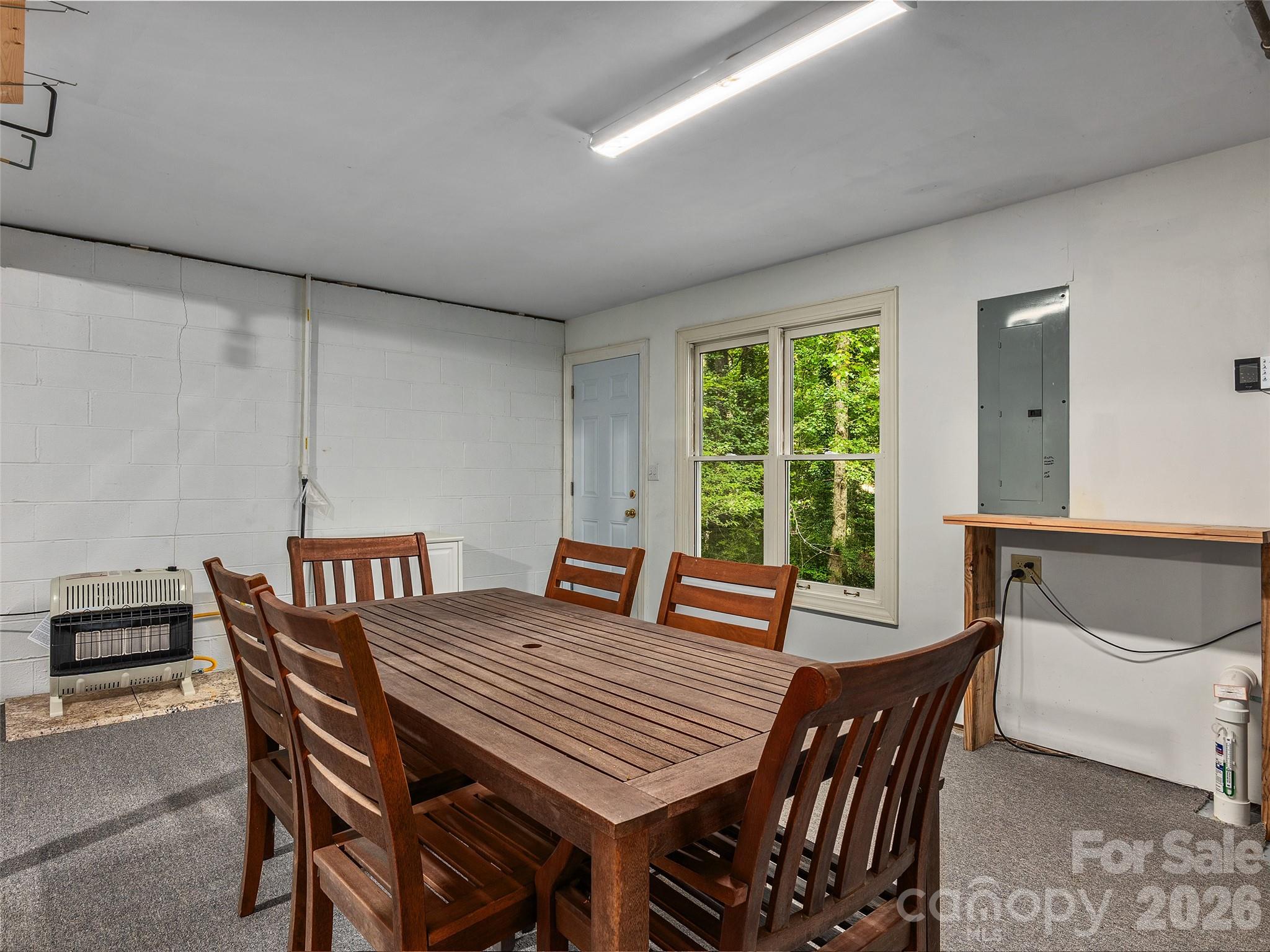 Basement Area - Heated and Cooled - 2509 Little River Road, Hendersonville