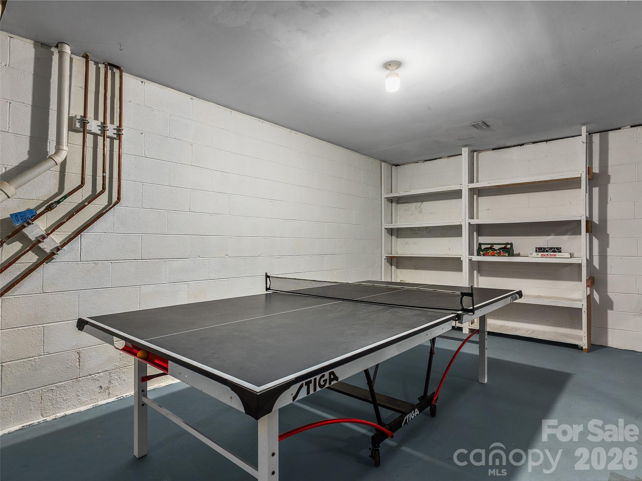 Basement Area - Heated and Cooled - 2509 Little River Road, Hendersonville