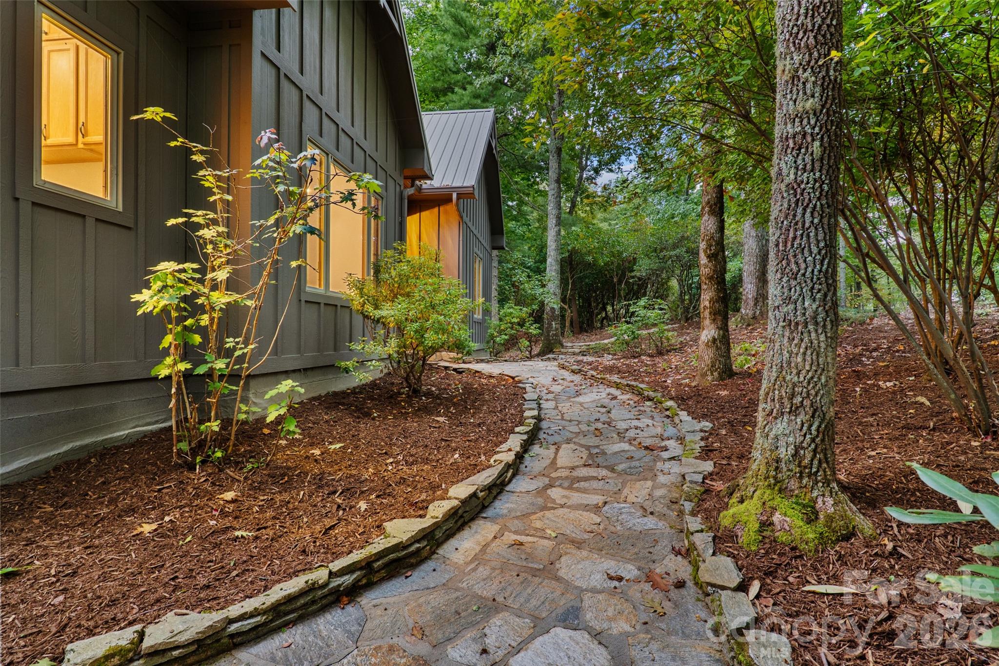 Main House Walkway - 243 Ridgeline Drive, Brevard