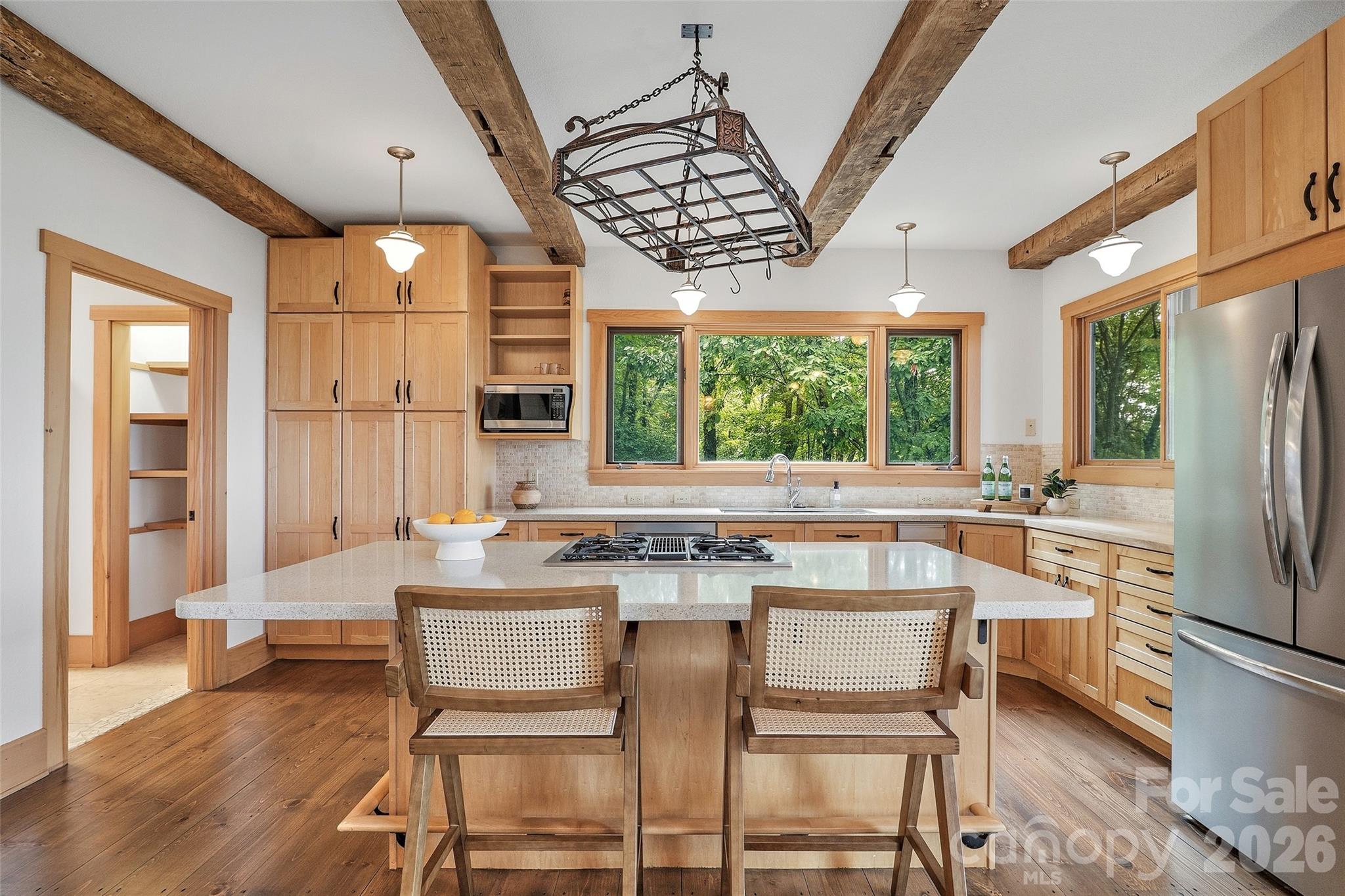 Main House Kitchen - 243 Ridgeline Drive, Brevard