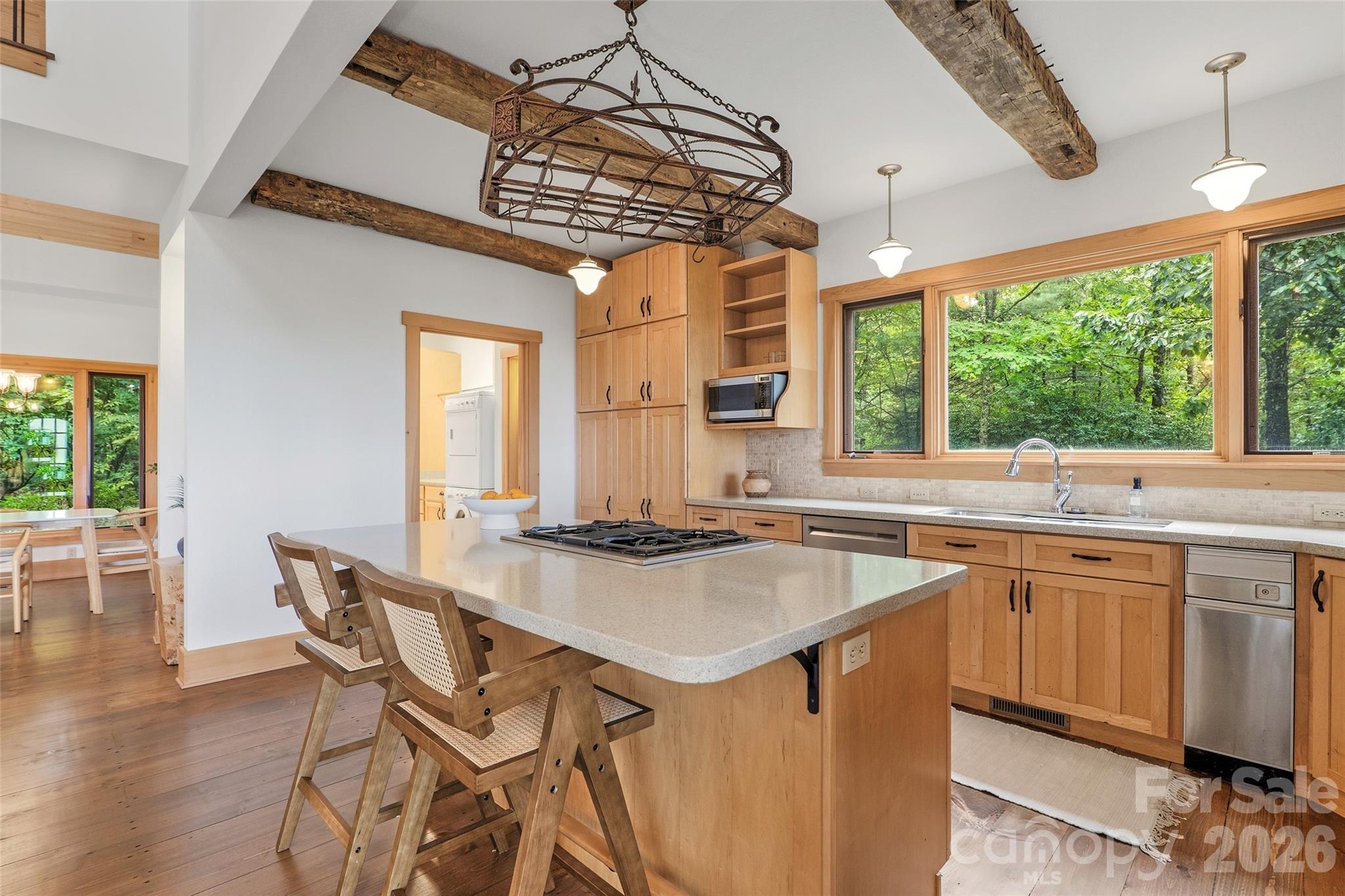 Main House Kitchen - 243 Ridgeline Drive, Brevard