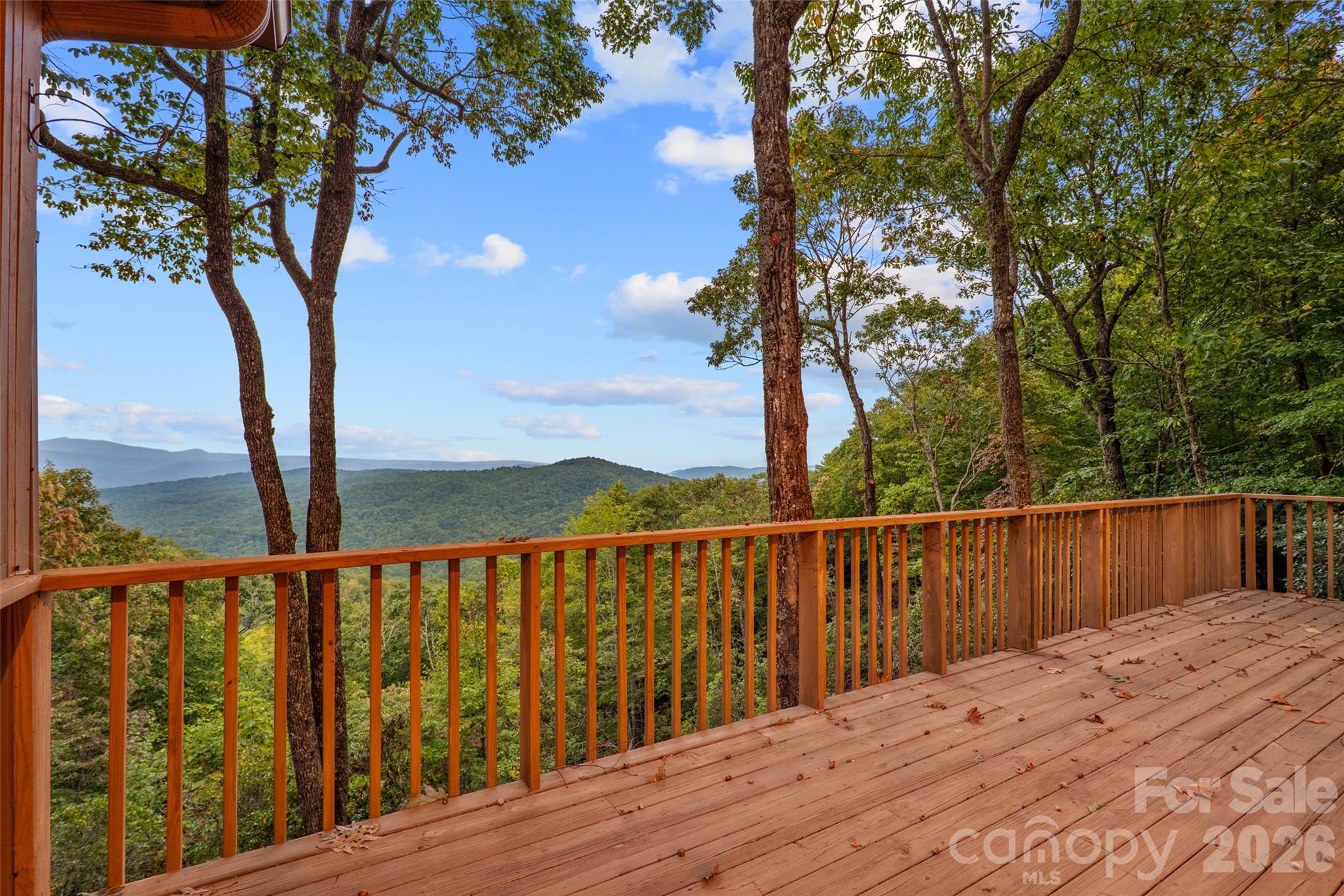 Main House Upper Deck - 243 Ridgeline Drive, Brevard