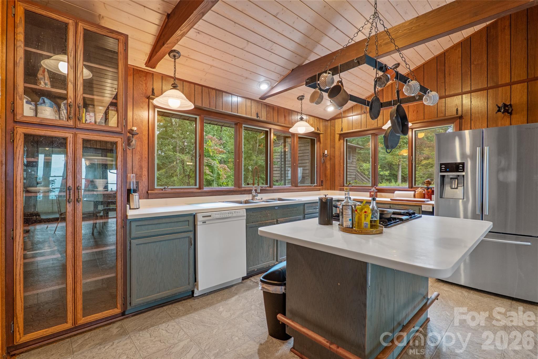Guest Cottage Kitchen - 243 Ridgeline Drive, Brevard