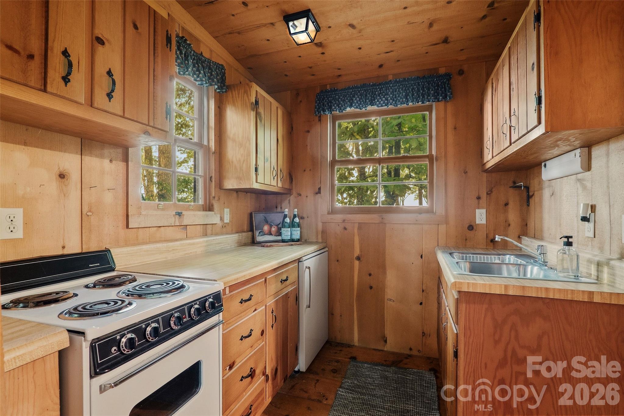 Cabin Kitchen - 243 Ridgeline Drive, Brevard