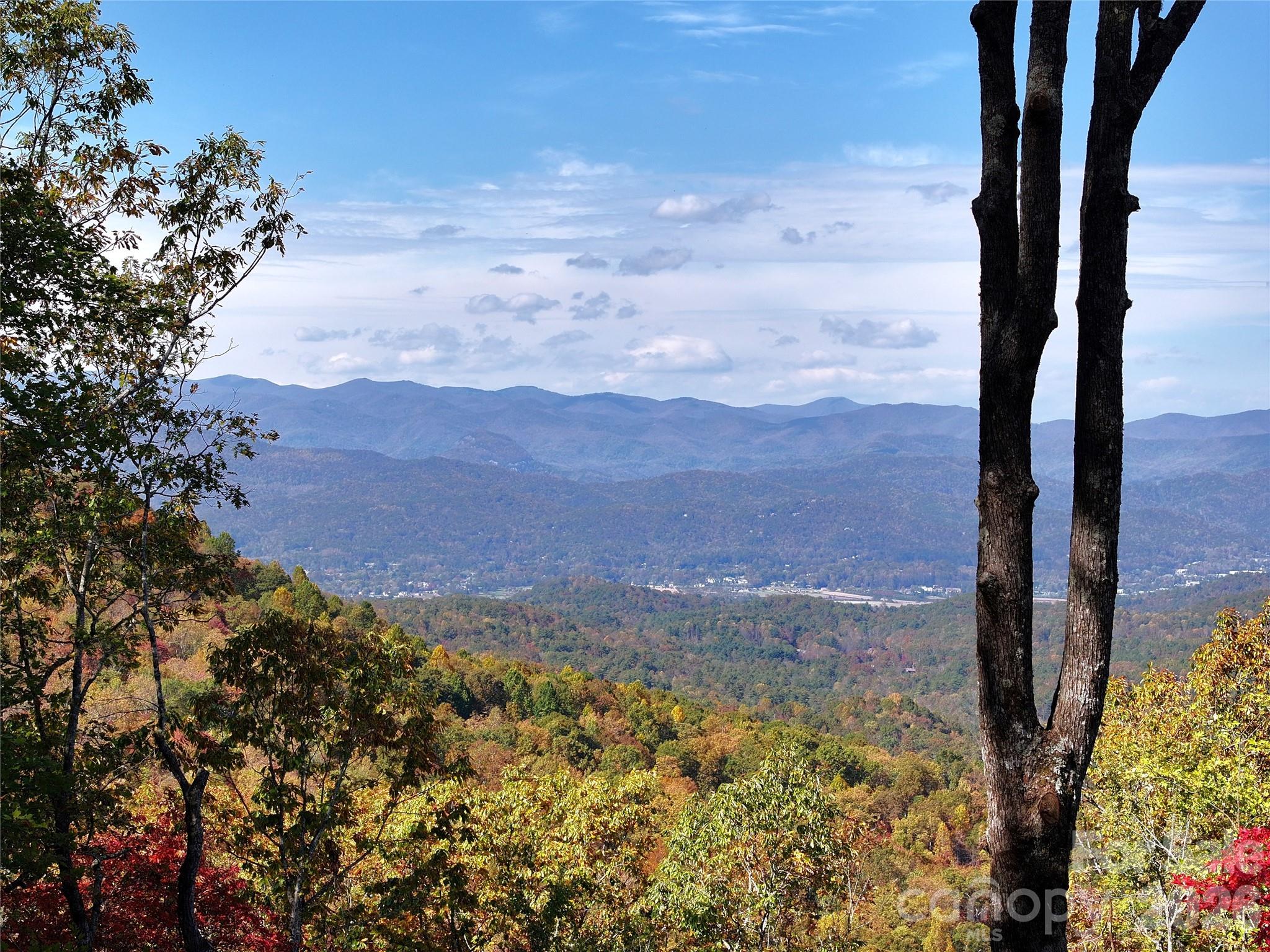 Ridge End View to Looking Glass Rock - 243 Ridgeline Drive, Brevard