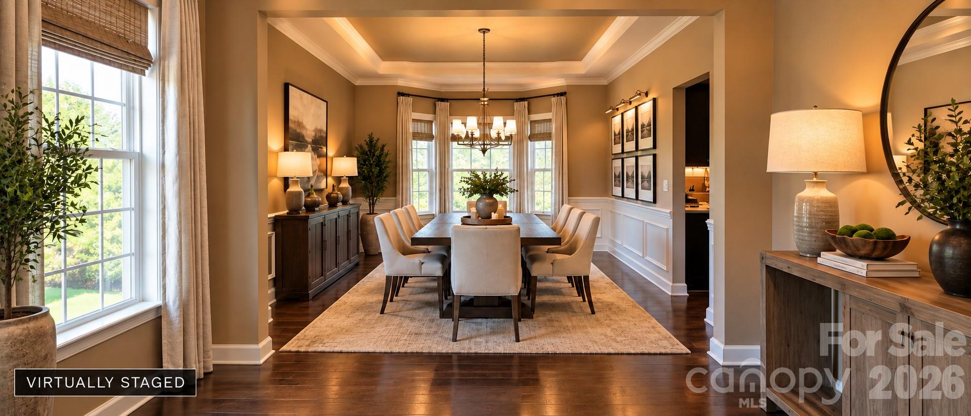 Staged Dining ROom - 1238 Stonecrest Boulevard, Fort Mill