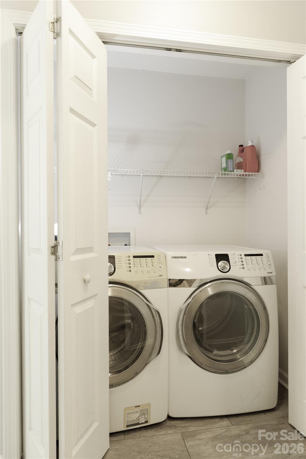 Laundry closet - 6391 Cathedral Drive, Hickory