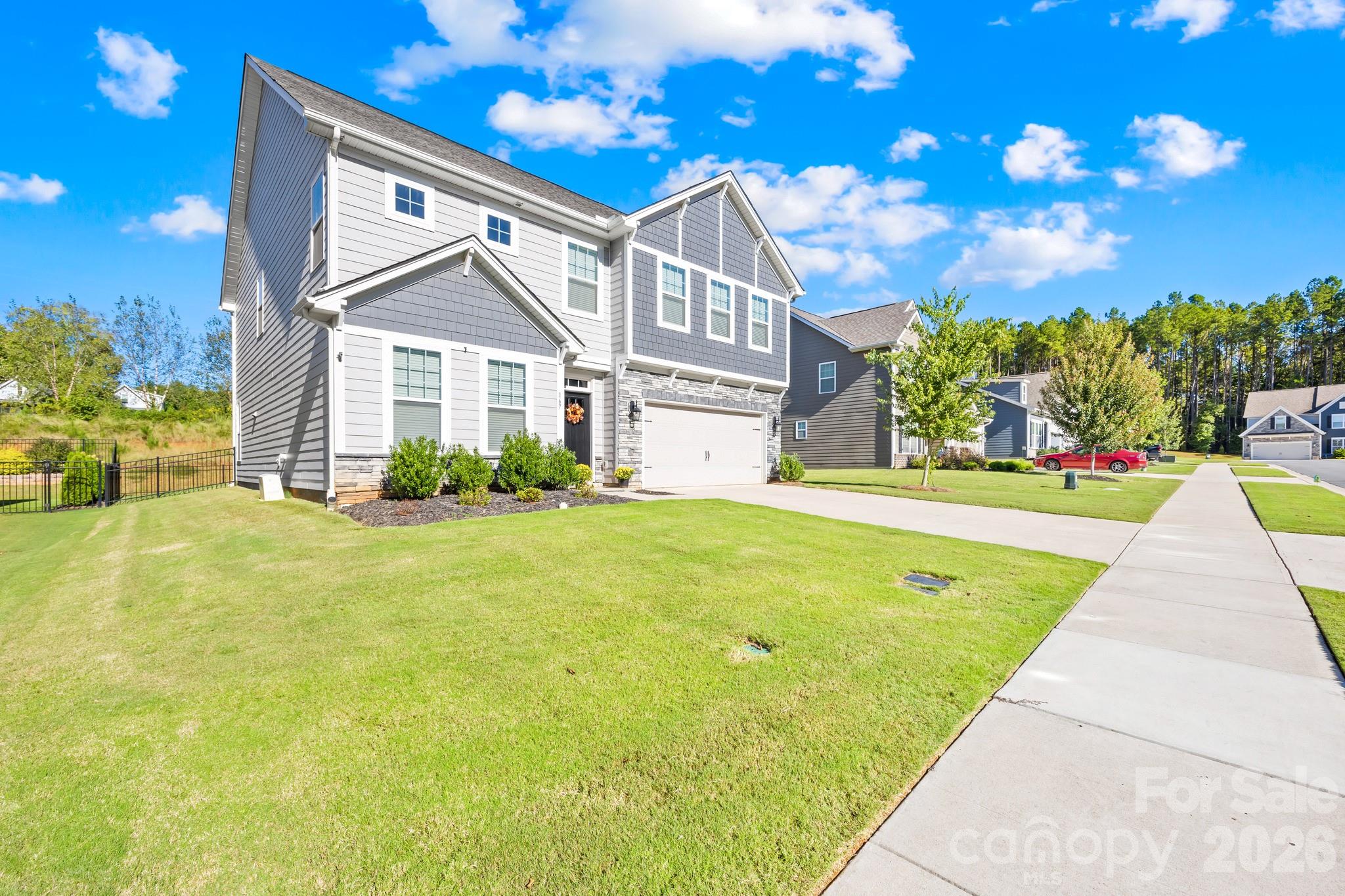 Single Family Residence at 167 Rhuidean Court, Troutman, photo 44 of 46