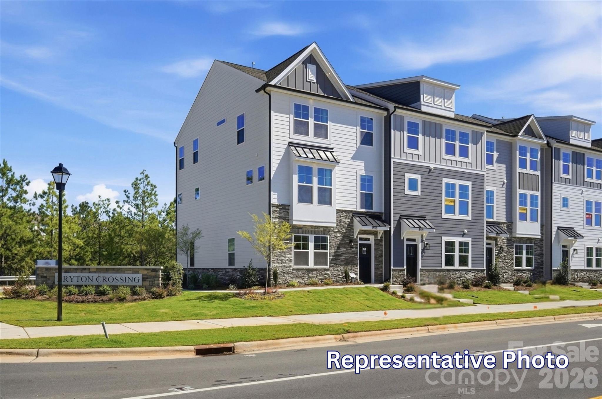 Model representation photos of Beaumont plan - 11962 Old Statesville Road, Huntersville