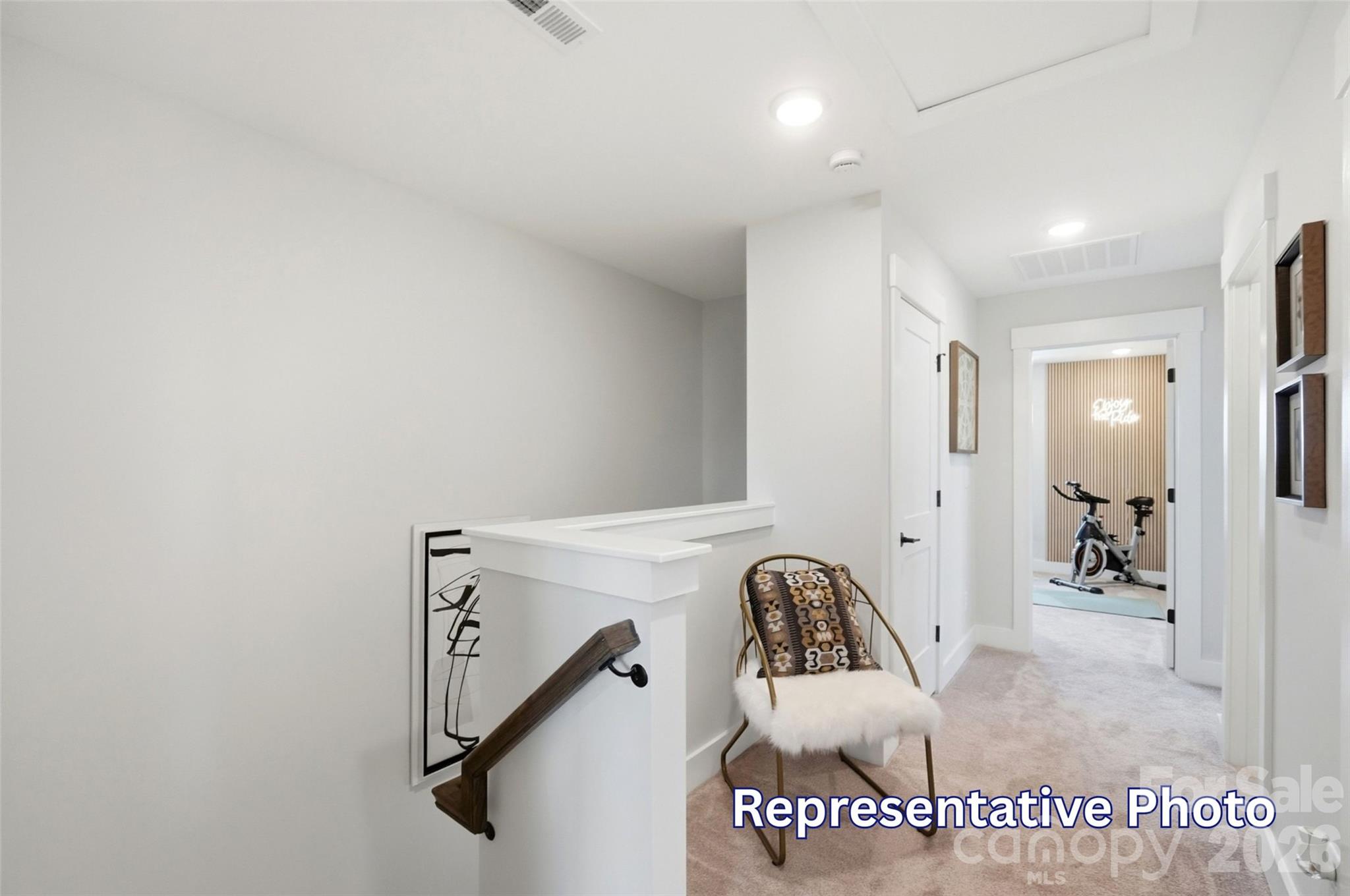 3rd level hallway - 11962 Old Statesville Road, Huntersville