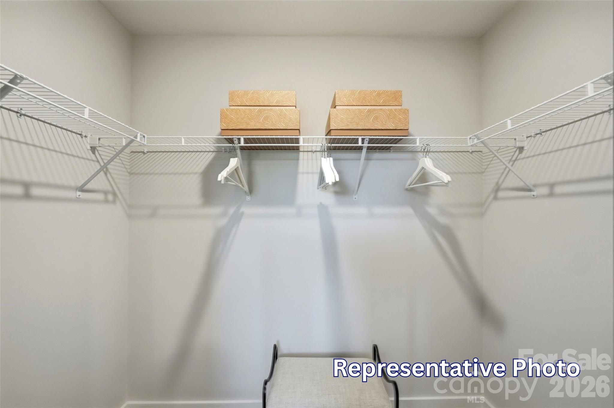 Primary Walk in Closet - 11962 Old Statesville Road, Huntersville