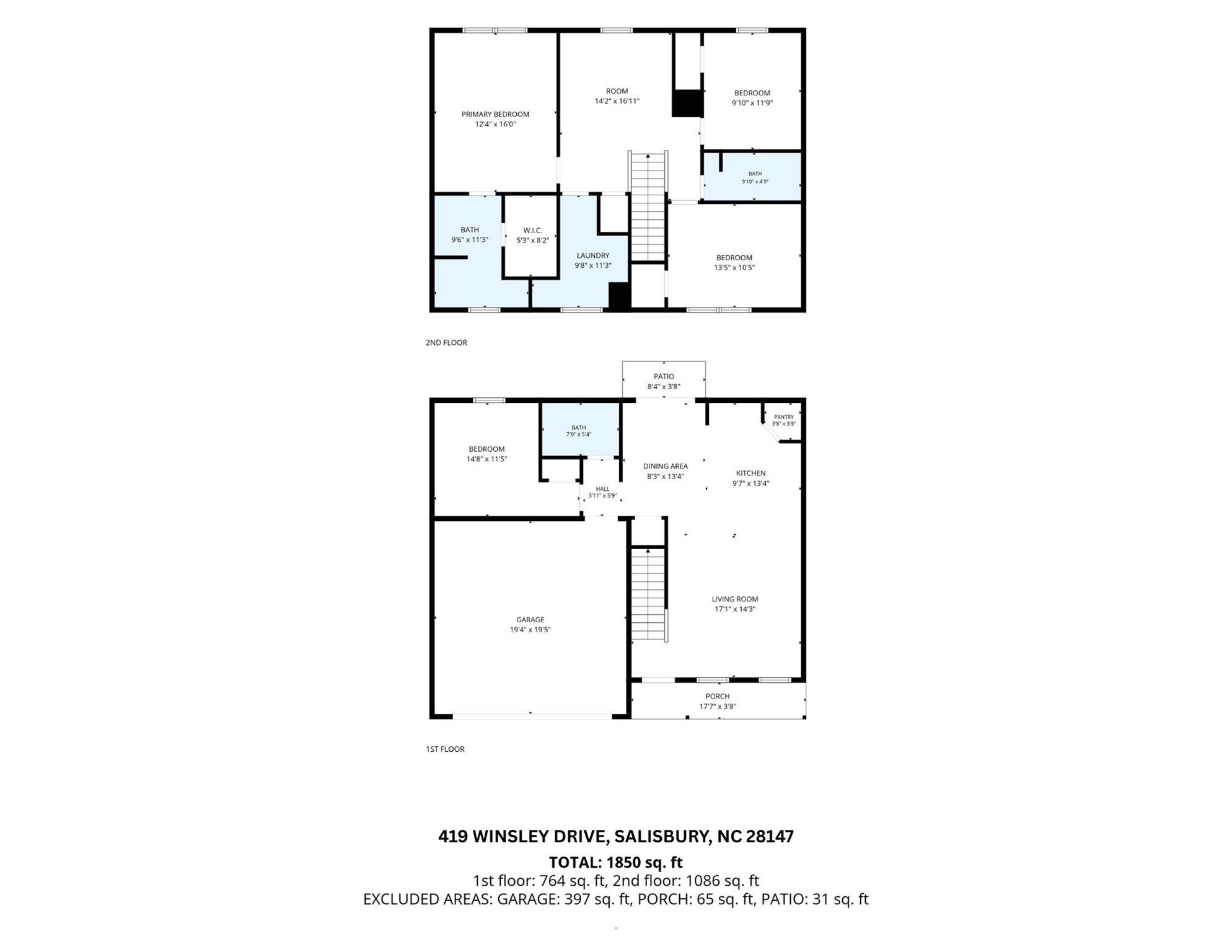 Single Family Residence at 419 Winsley Drive, Salisbury, photo 22 of 22