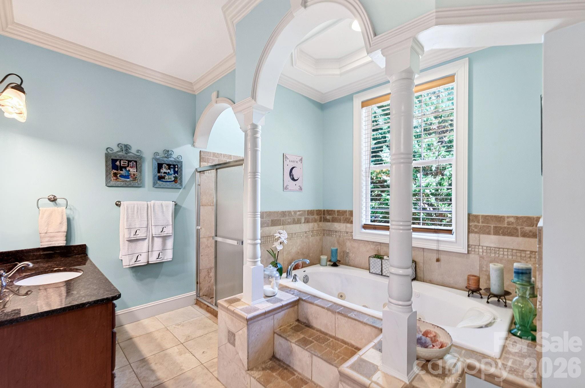 Primary En-suite Bathroom - 73 Rose Of Sharon Way, Candler