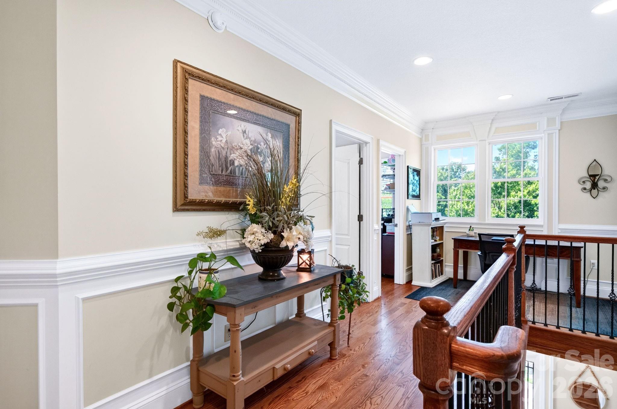Upstairs Stair Landing - 73 Rose Of Sharon Way, Candler
