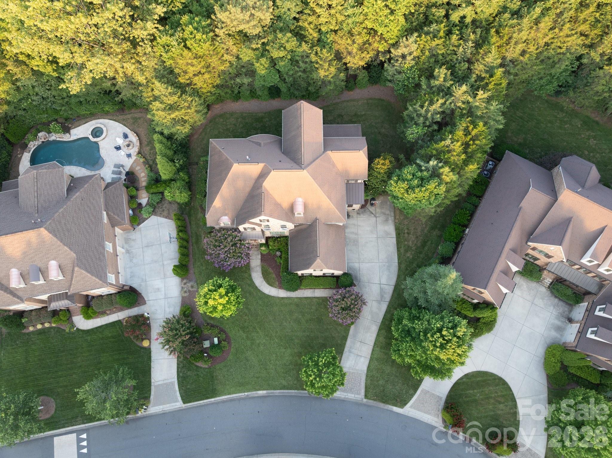 Great tree lined street - 227 Glenmoor Drive, Waxhaw
