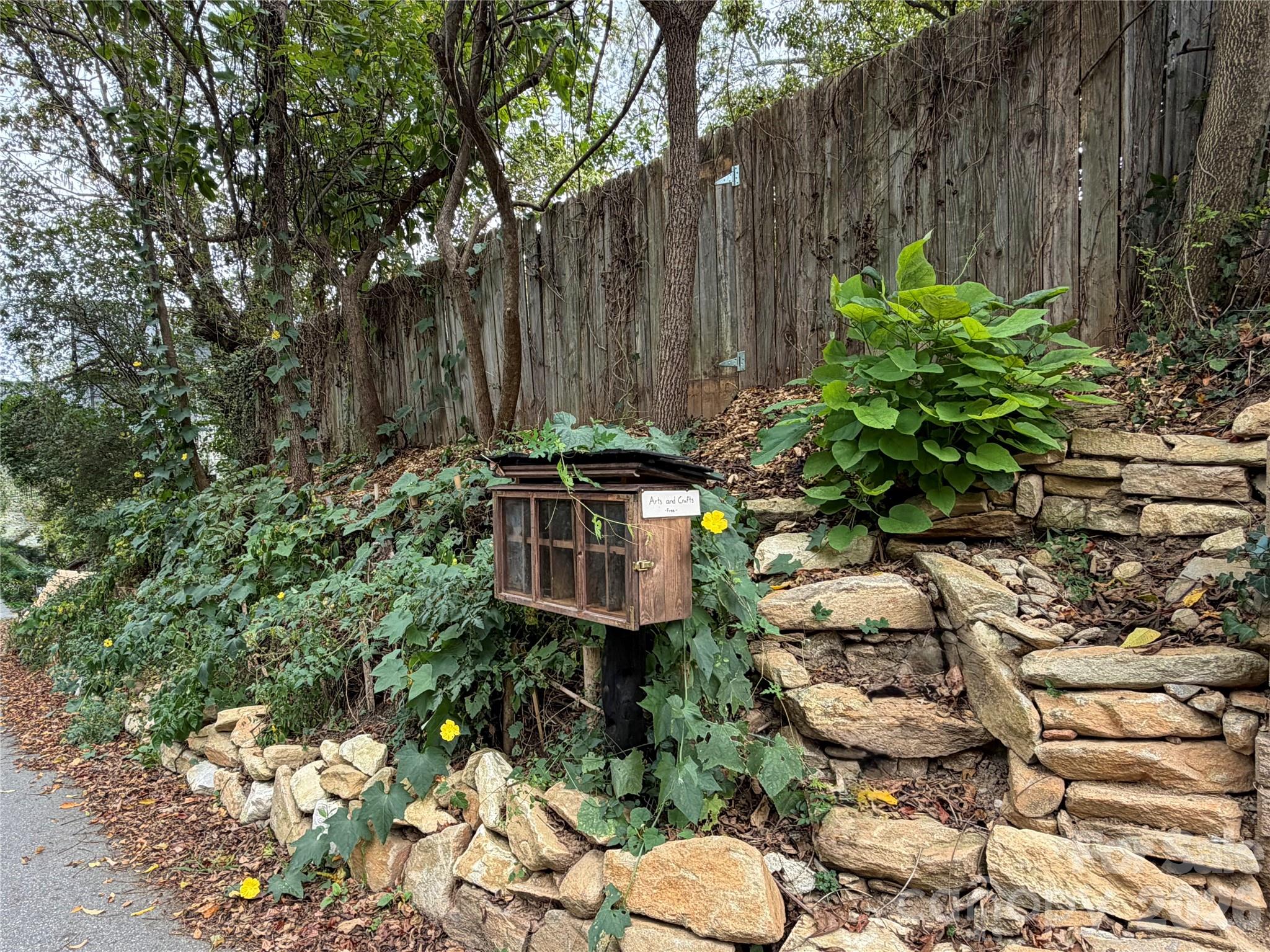 Rudimentary Stairs Leading to Back Yard - 201 Logan Avenue, Asheville