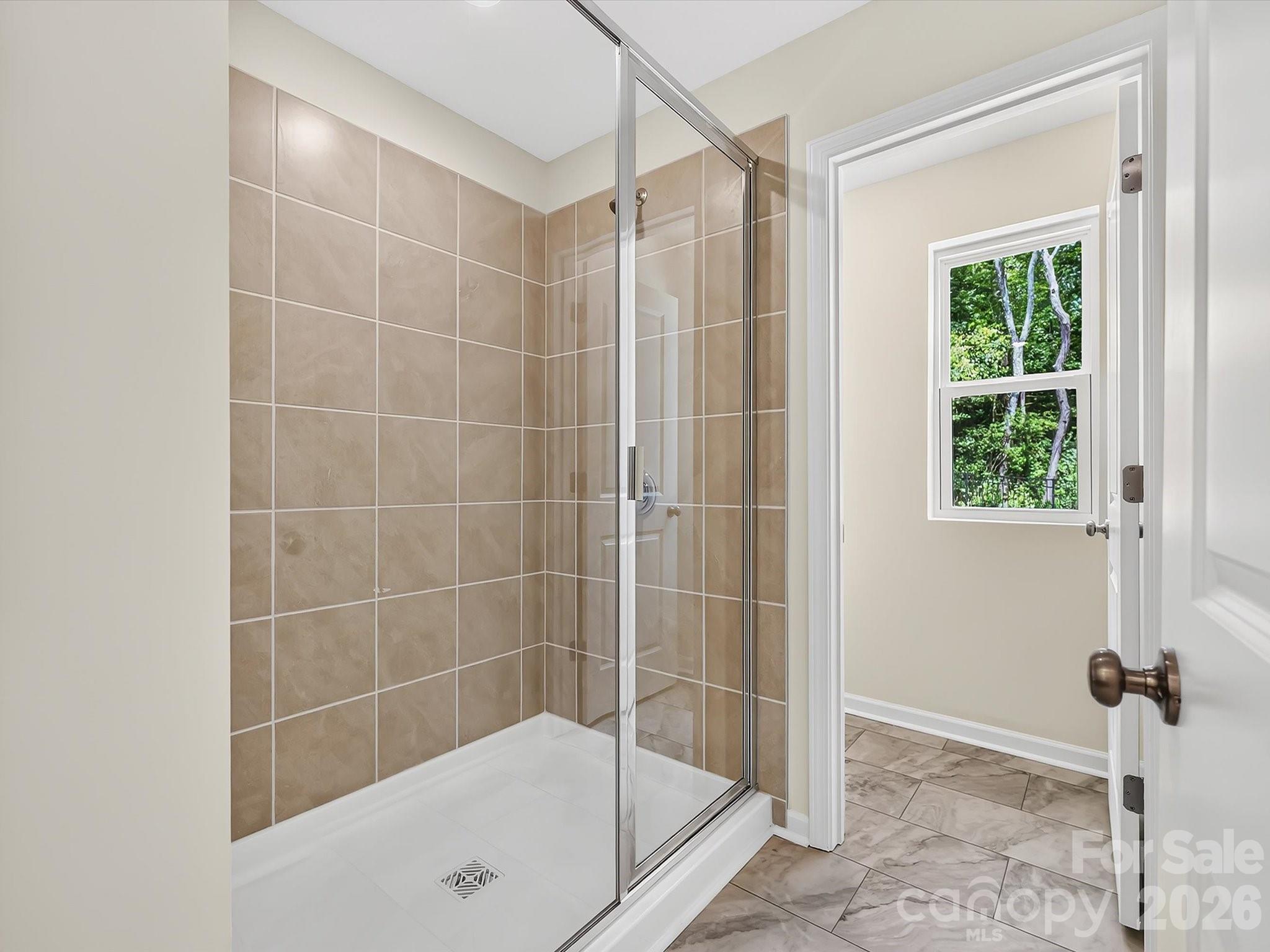 Owner's Shower and Water Closet Offering Privacy - 6565 Fire Lily Lane, Charlotte