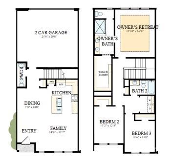 Structural Floorplan of 6565 Fire Lily Lane - 6565 Fire Lily Lane, Charlotte