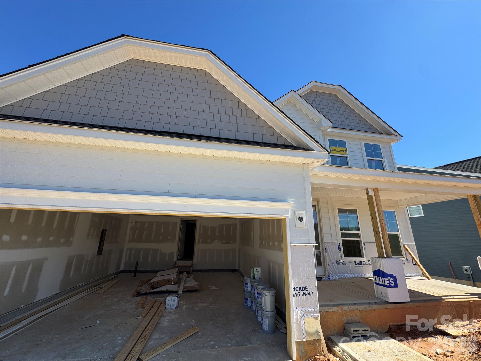 Homesite 318 construction progress - 1406 Ardmore Drive, Sherrills Ford