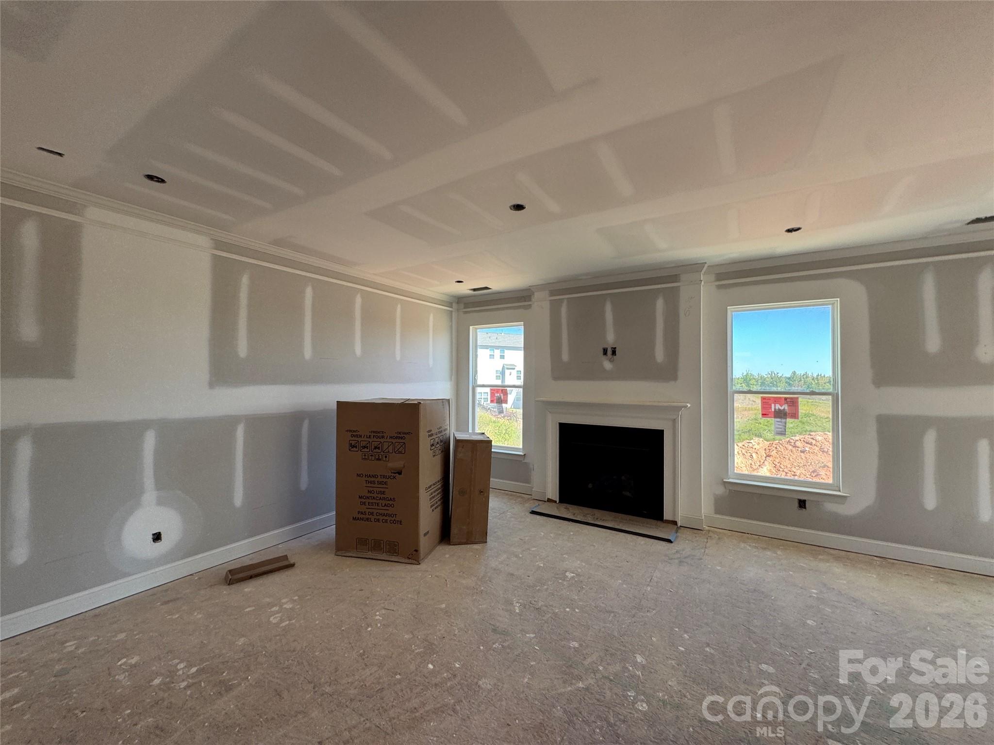 Homesite 318 construction progress - 1406 Ardmore Drive, Sherrills Ford