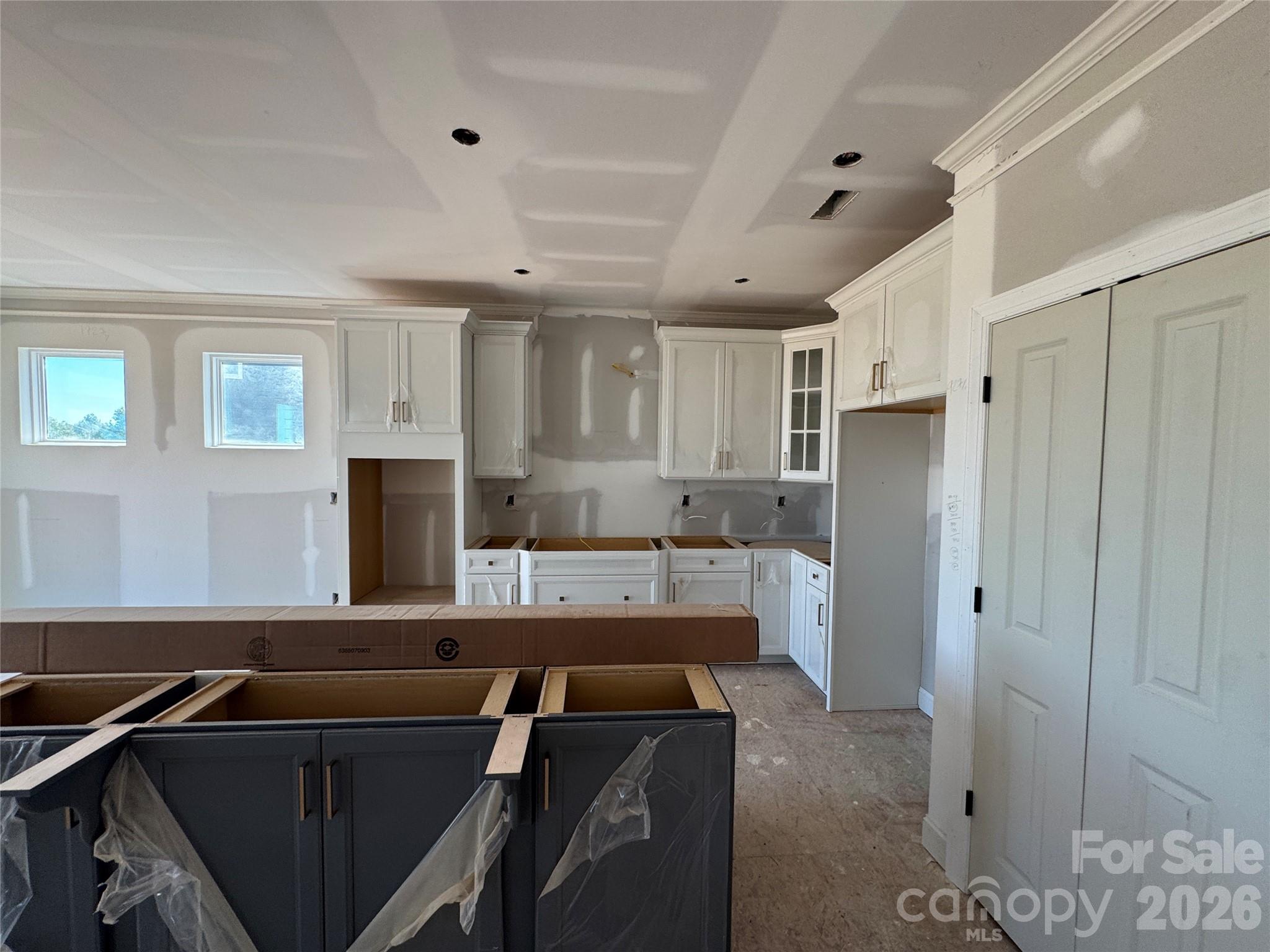 Homesite 318 construction progress - 1406 Ardmore Drive, Sherrills Ford